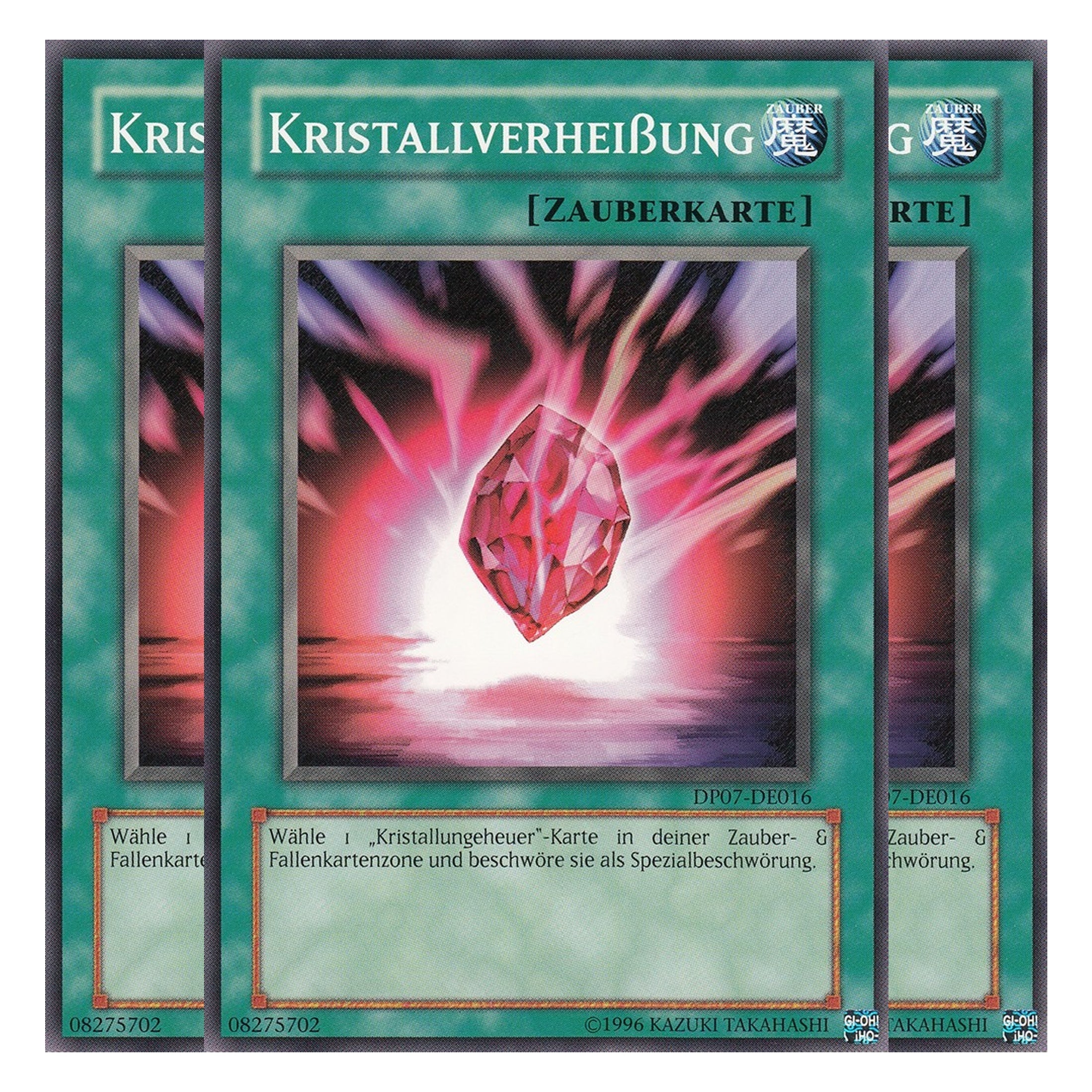 Kristallverheißung - DP07-DE016 - Common - Deutsch - Unlimitiert - Duelist Pack: Jesse Anderson - Playset (3 Kopien)