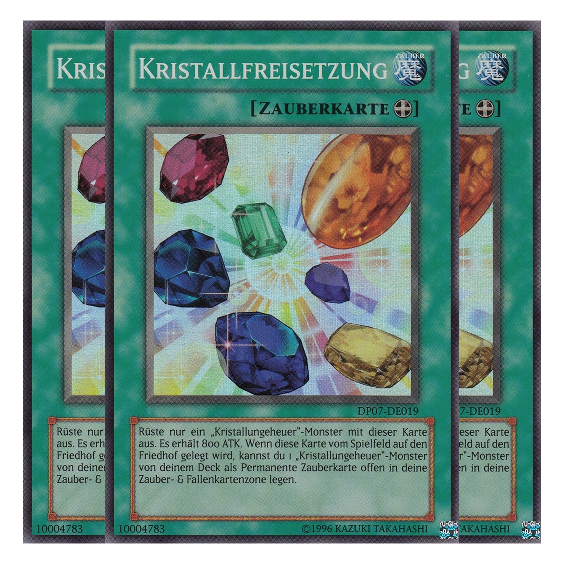 Kristallfreisetzung - DP07-DE019 - Super Rare - Deutsch - Unlimitiert - Duelist Pack: Jesse Anderson - Playset (3 Kopien)