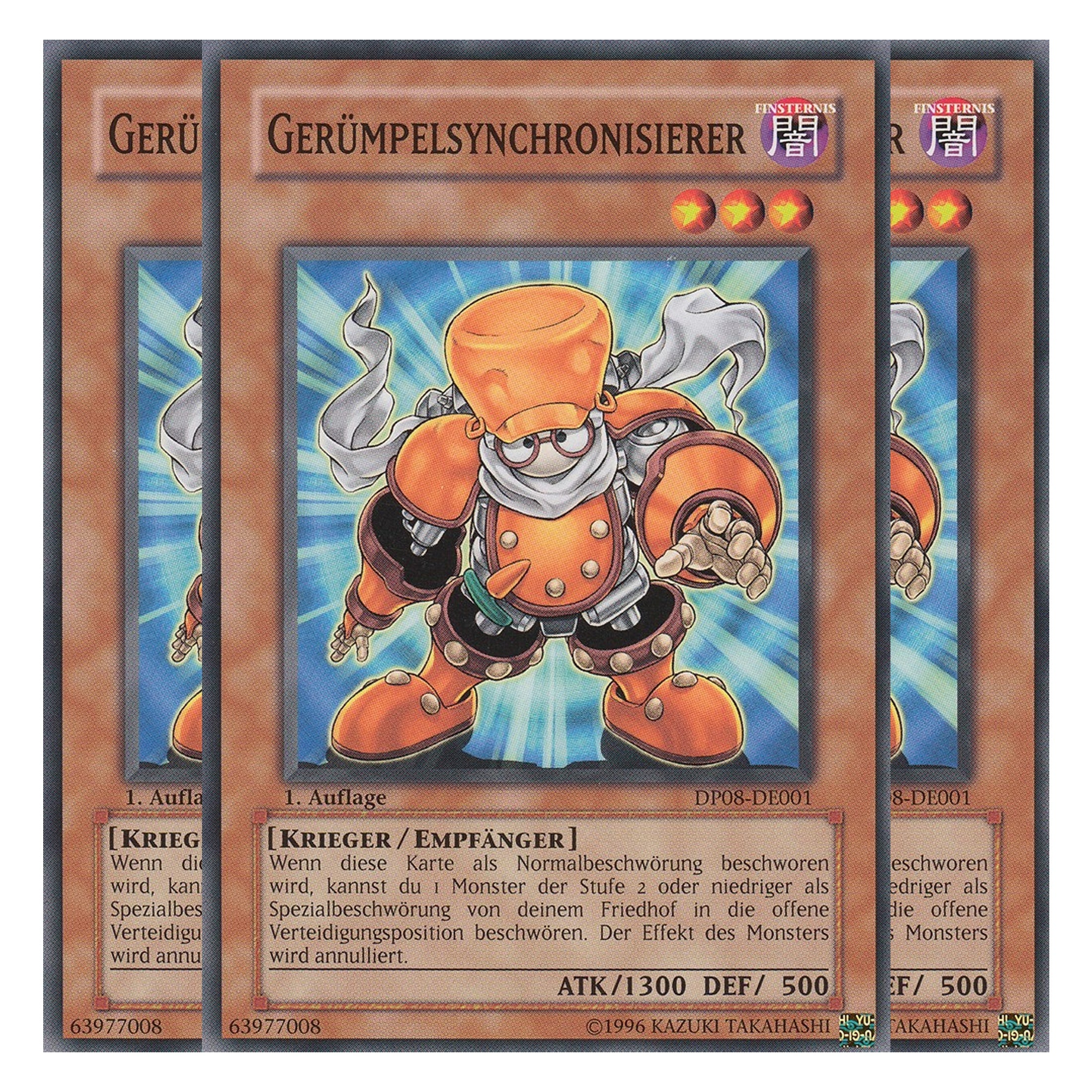 Gerümpelsynchronisierer - DP08-DE001 - Common - Deutsch - Unlimitiert - Duelist Pack: Jesse Anderson - Playset (3 Kopien)