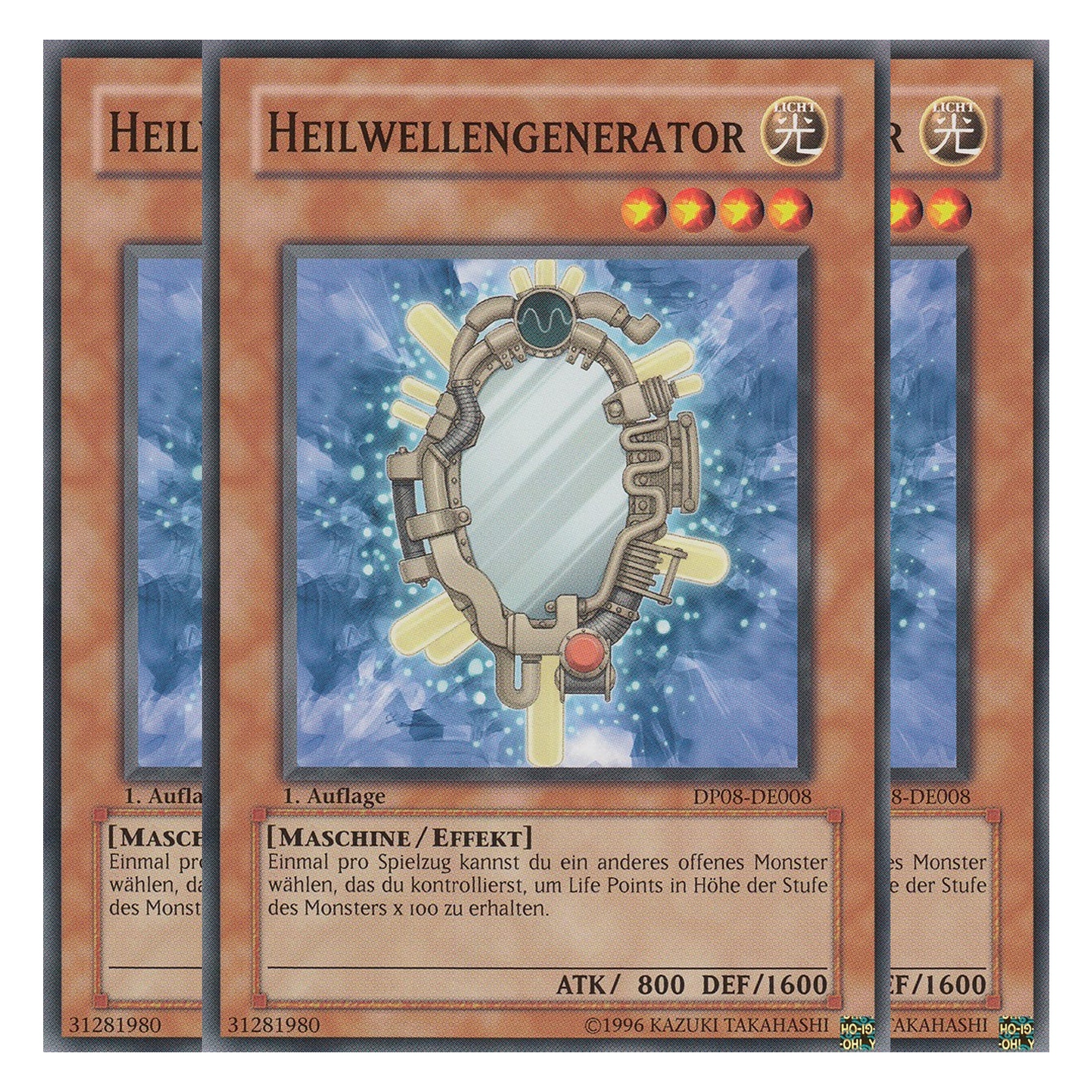 Heilwellengenerator - DP08-DE008 - Common - Deutsch - Unlimitiert - Duelist Pack: Yusei Fudo - Playset (3 Kopien)