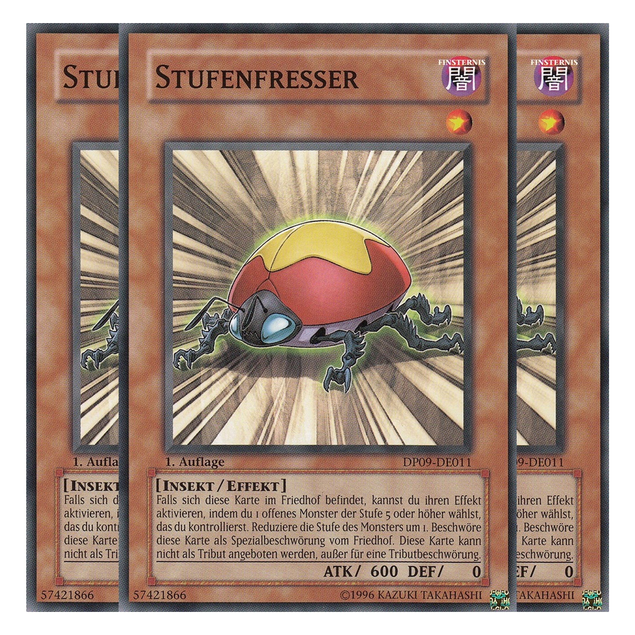 Stufenfresser - DP09-DE011 - Common - Deutsch - Unlimitiert - Duelist Pack: Yusei Fudo 2 - Playset (3 Kopien)