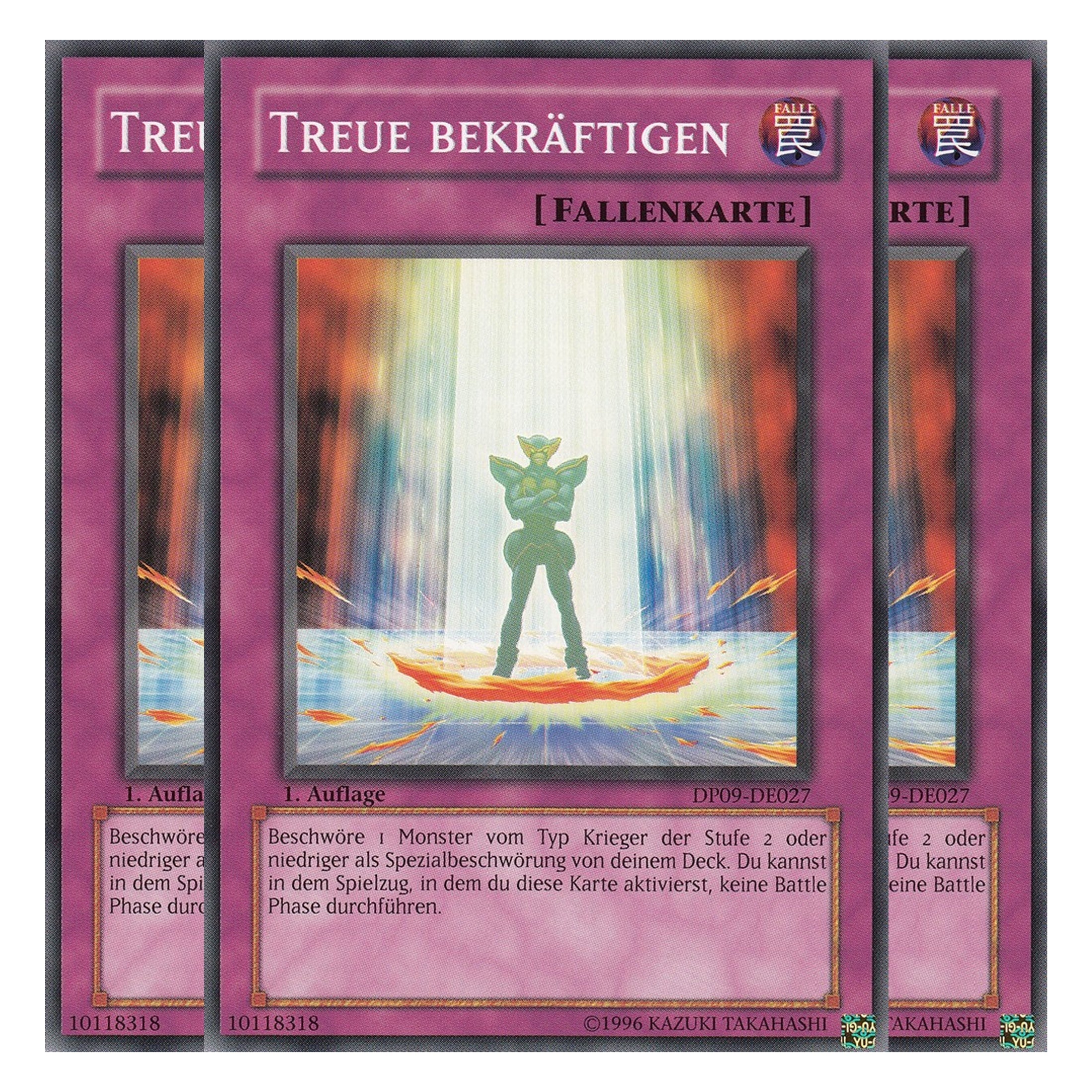 Treue bekräftigen - DP09-DE027 - Common - Deutsch - Unlimitiert - Duelist Pack: Yusei Fudo 2 - Playset (3 Kopien)