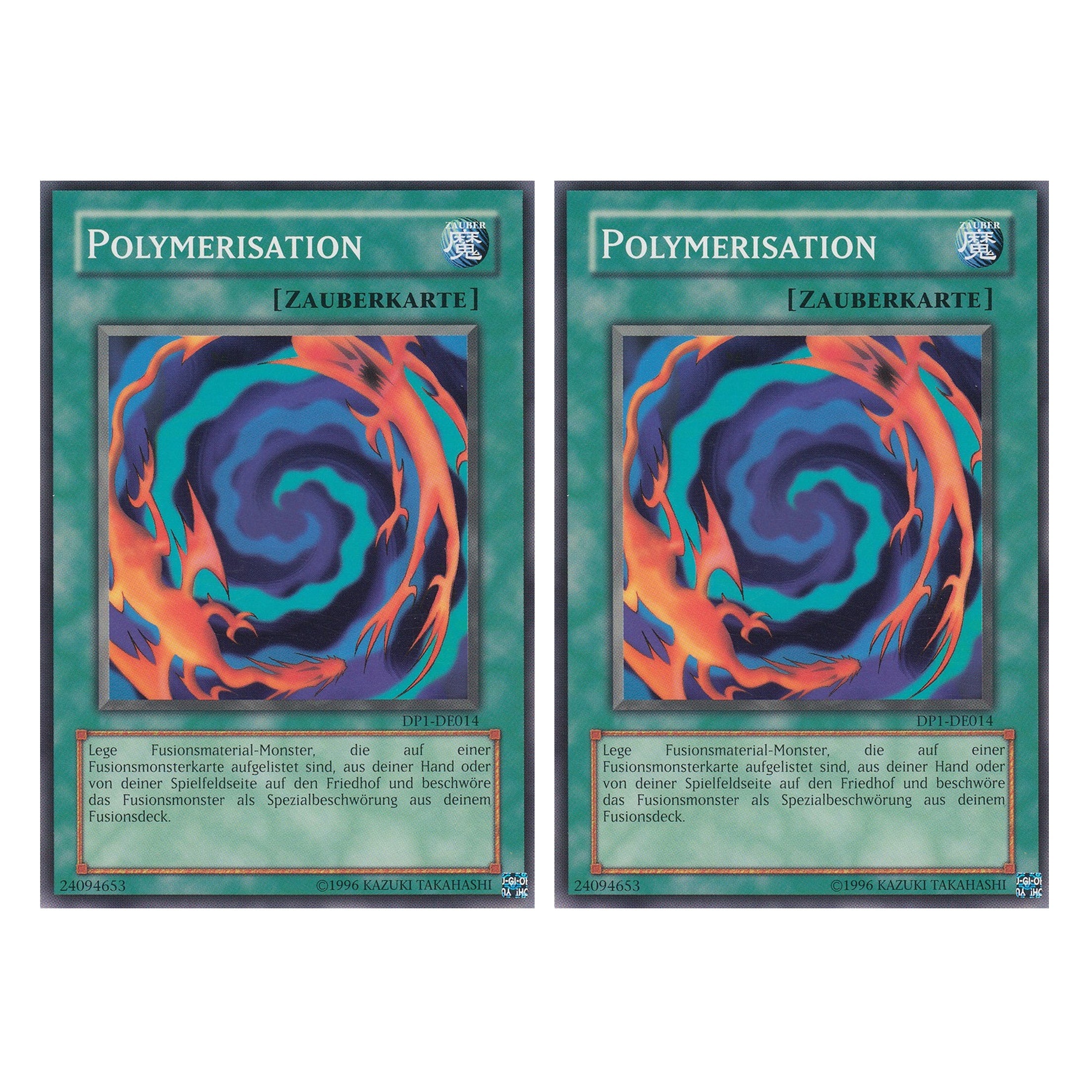 Polymerisation - DP1-DE014 - Common - Deutsch - Unlimitiert - Duelist Pack: Jaden Yuki - Duo Set (2 Stück) - Yugioh