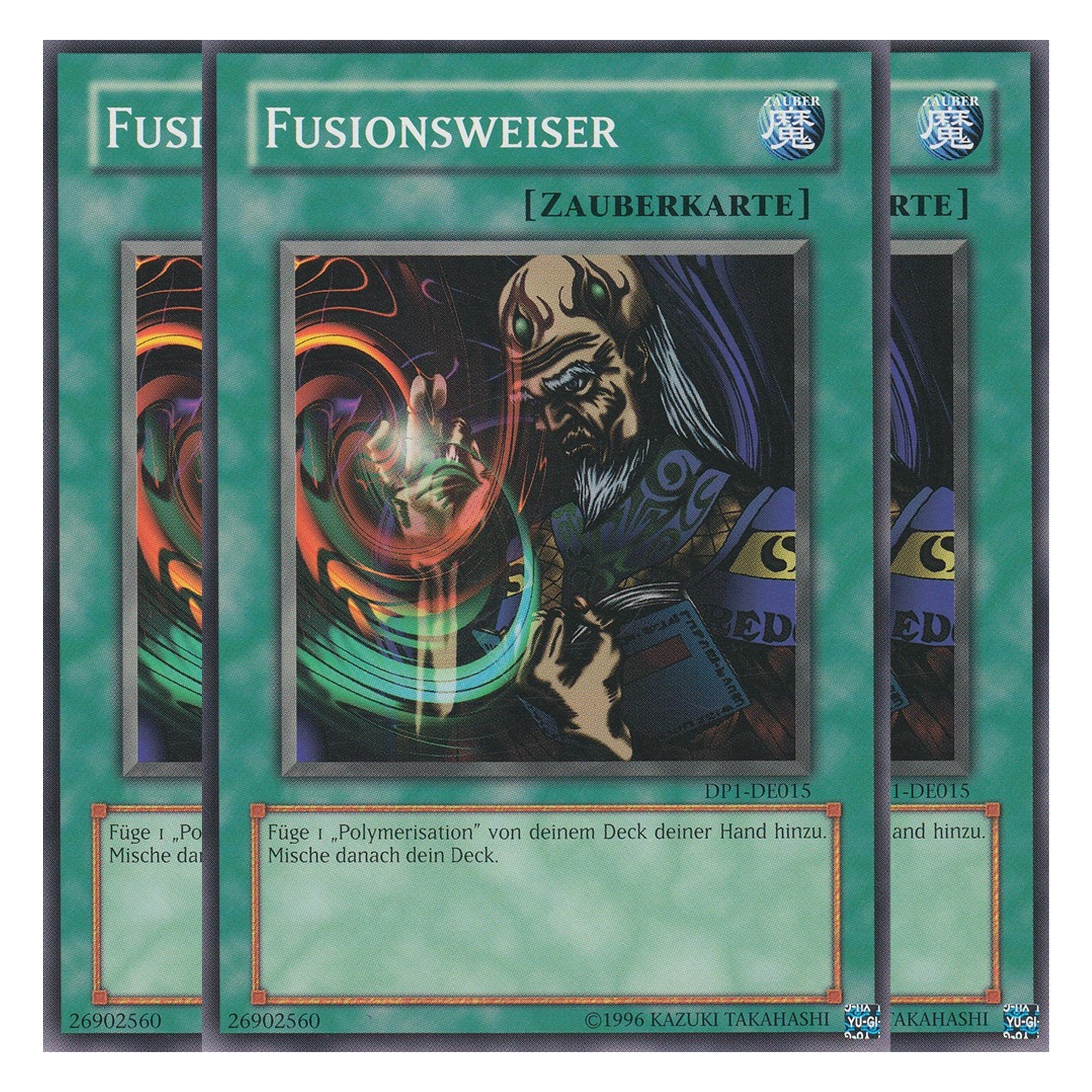 Fusionsweiser - DP1-DE015 - Common - Deutsch - Unlimitiert - Duelist Pack: Jaden Yuki - Playset (3 Kopien)
