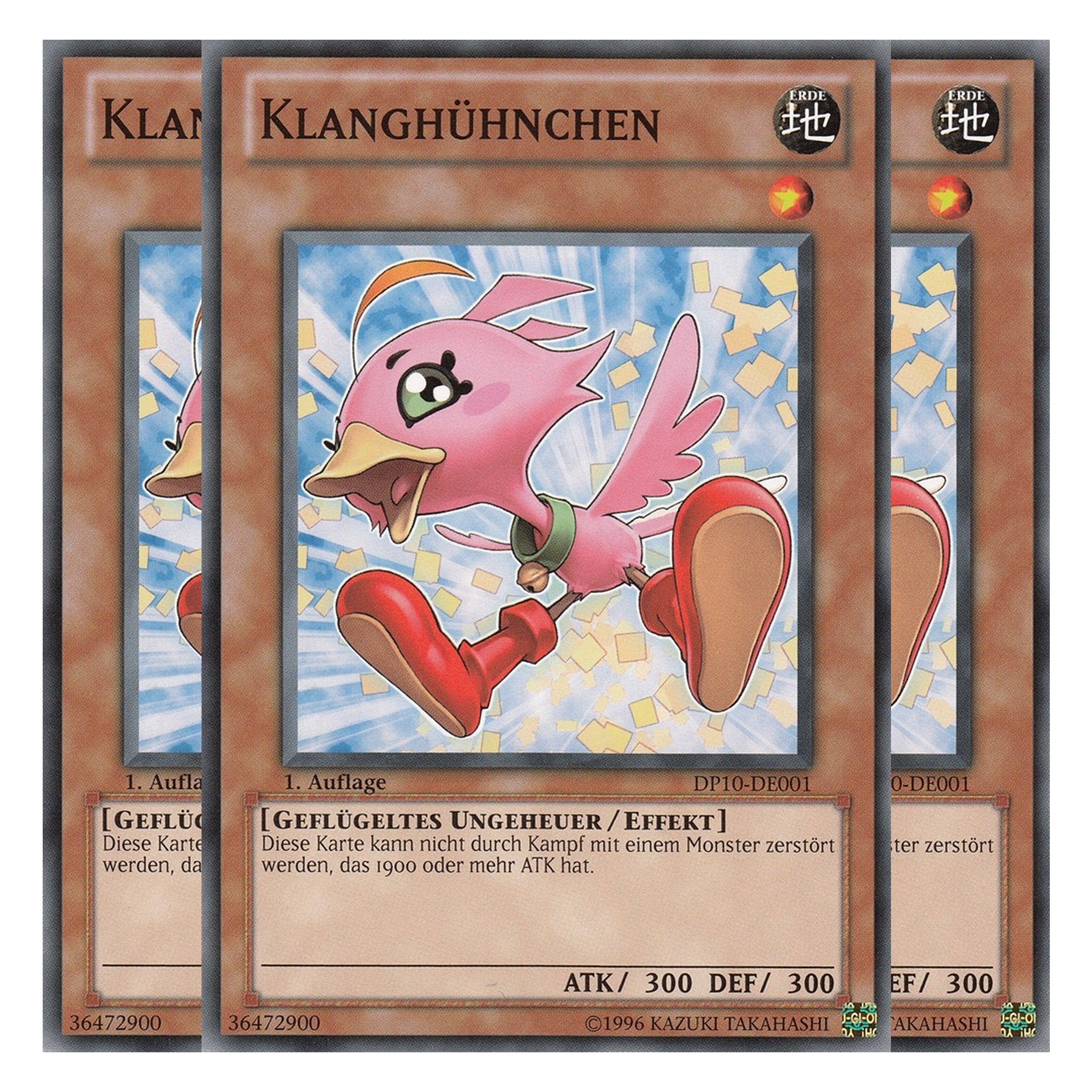 Klanghühnchen - DP10-DE001 - Common - Deutsch - Unlimitiert - Duelist Pack: Yusei Fudo 3 - Playset (3 Kopien)