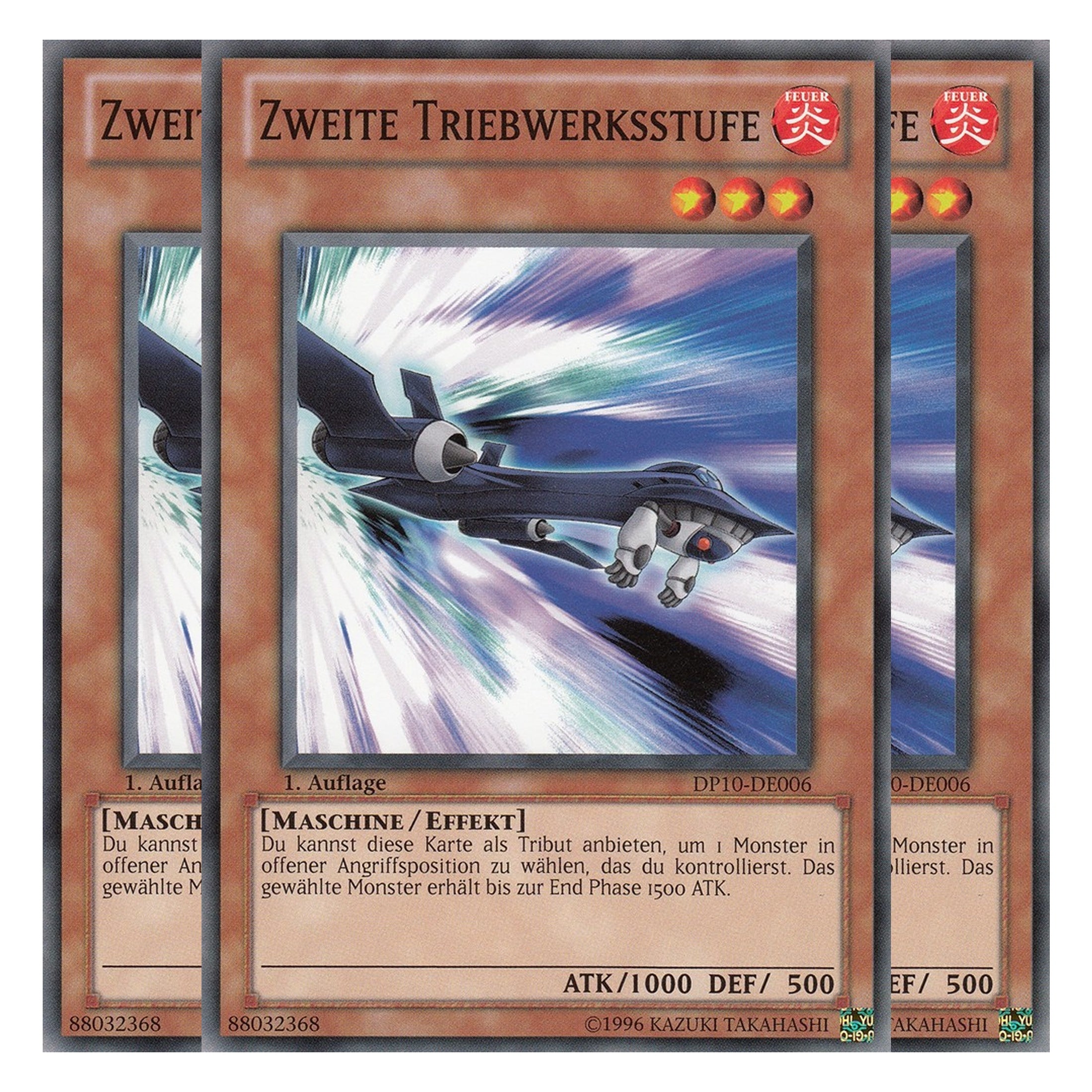 Zweite Triebwerksstufe - DP10-DE006 - Common - Deutsch - Unlimitiert - Duelist Pack: Yusei Fudo 3 - Playset (3 Kopien)