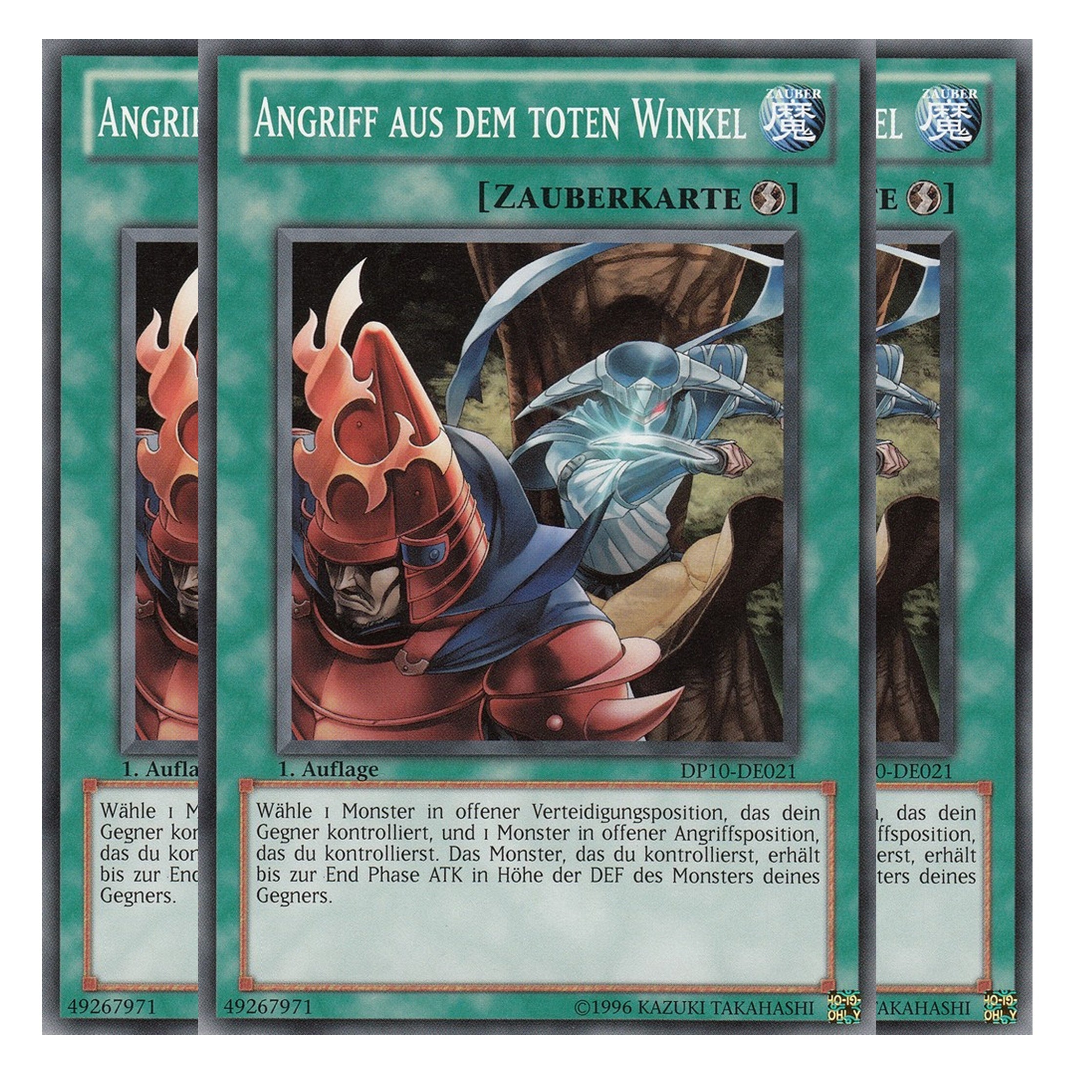 Angriff aus dem toten Winkel - DP10-DE021 - Common - Deutsch - Unlimitiert - Duelist Pack: Yusei Fudo 3 - Playset (3 Kopien)