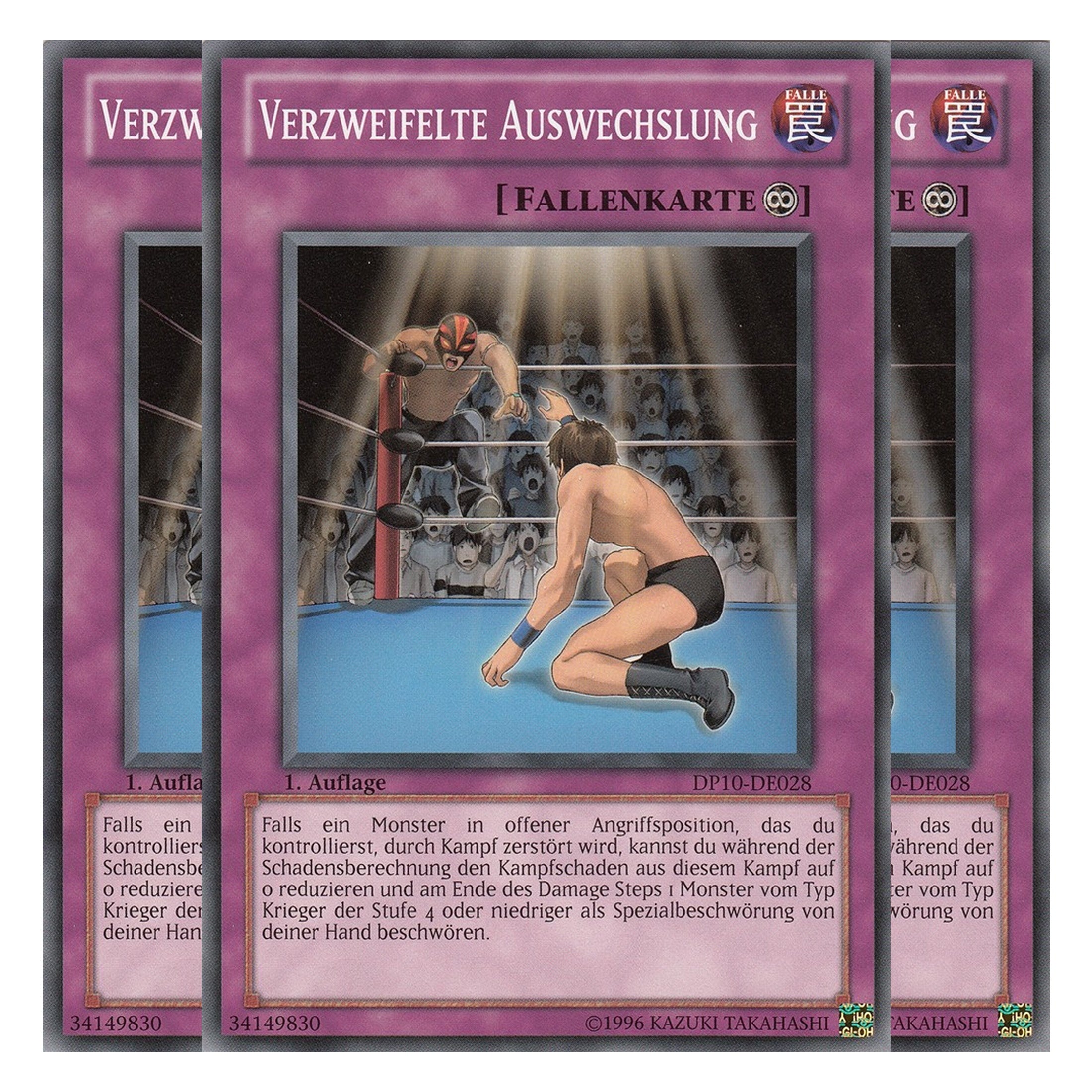 Verzweifelte Auswechslung - DP10-DE028 - Common - Deutsch - Unlimitiert - Duelist Pack: Yusei Fudo 3 - Playset (3 Kopien)