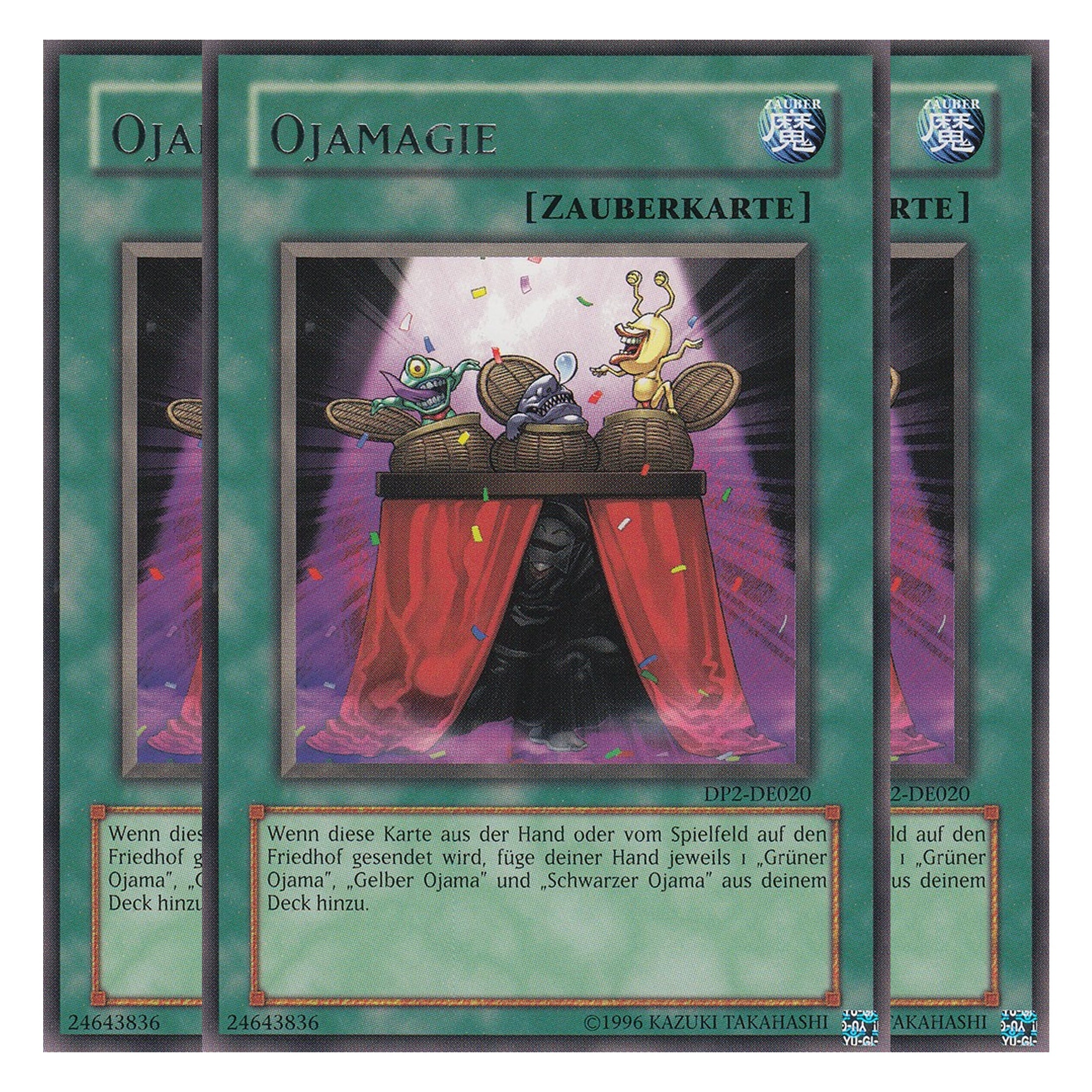Ojamagie - DP2-DE020 - Rare - Deutsch - Unlimitiert - Duelist Pack: Chazz Princeton - Playset (3 Kopien)