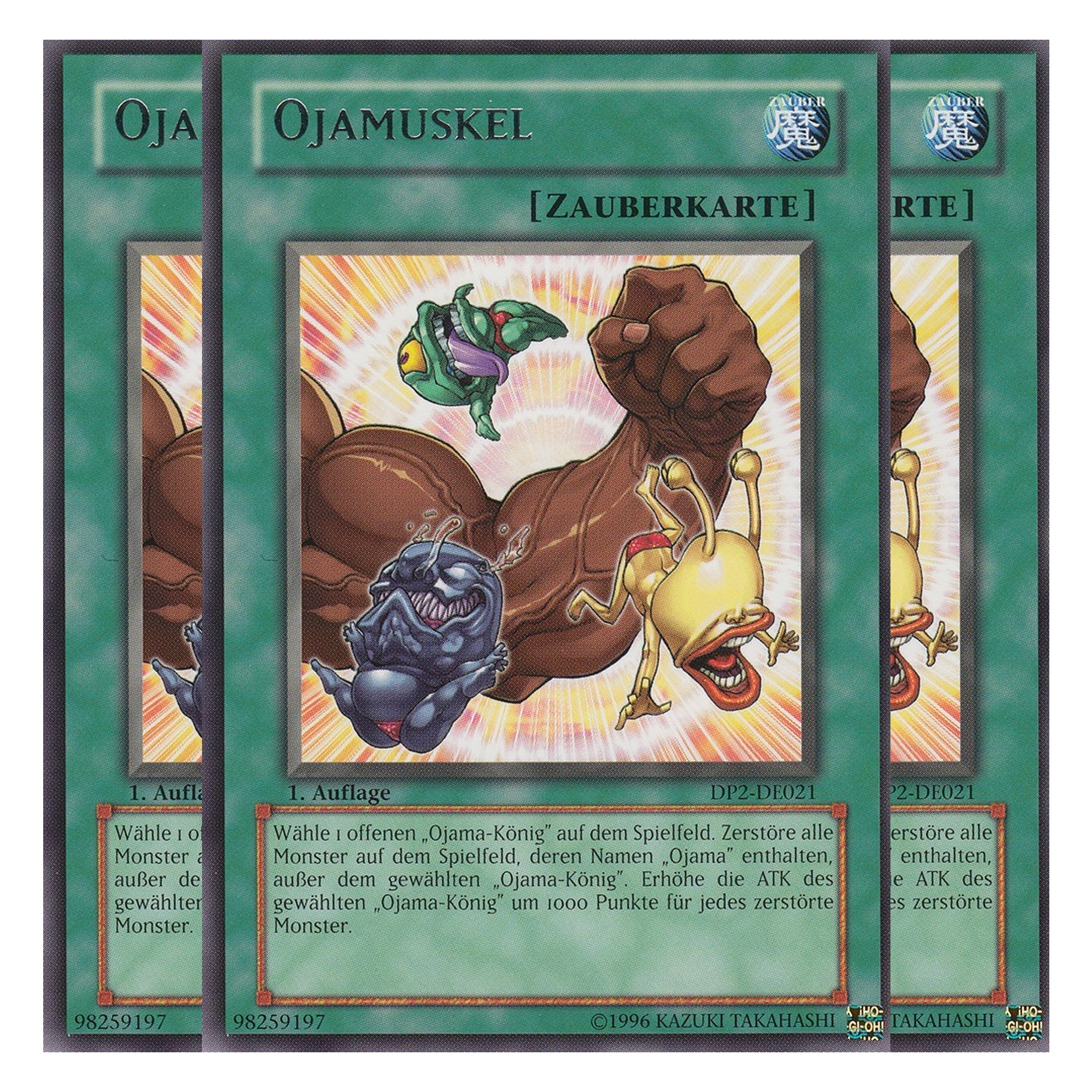 Ojamuskel - DP2-DE021 - Rare - Deutsch - Unlimitiert - Duelist Pack: Chazz Princeton - Playset (3 Kopien)