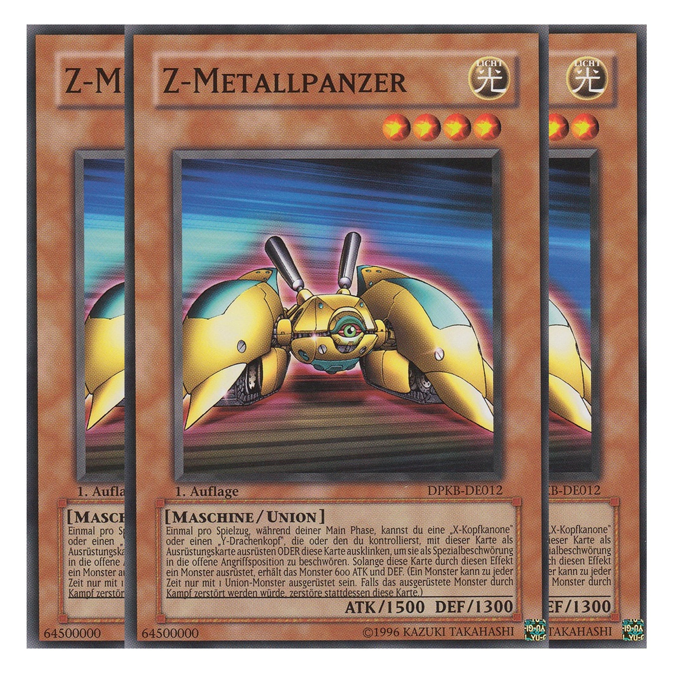 Z-Metallpanzer - DPKB-DE012 - Common - Deutsch - 1. Auflage - Duelist Pack: Kaiba - Playset (3 Kopien)