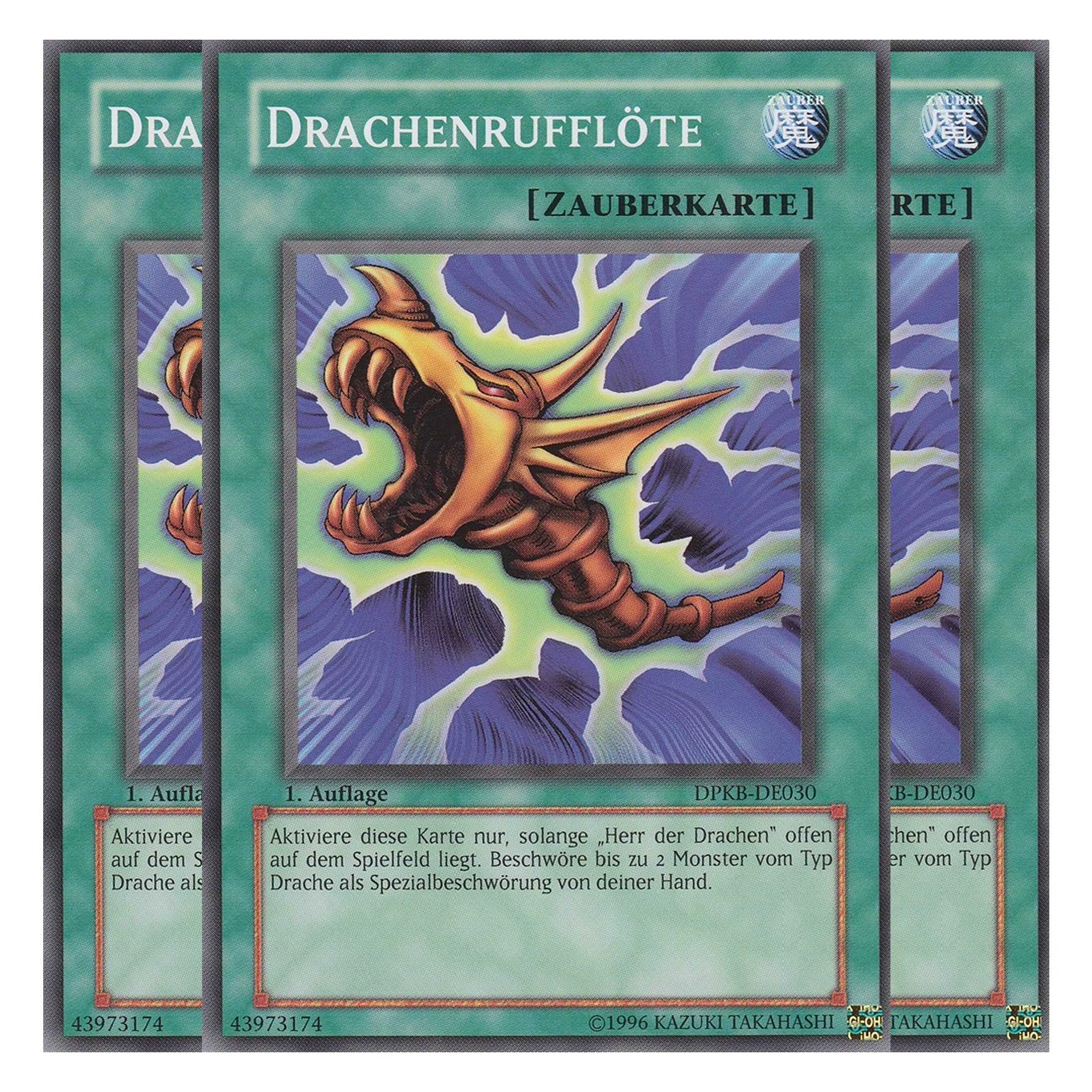 Drachenrufflöte - DPKB-DE030 - Common - Deutsch - 1. Auflage - Duelist Pack: Kaiba - Playset (3 Kopien)