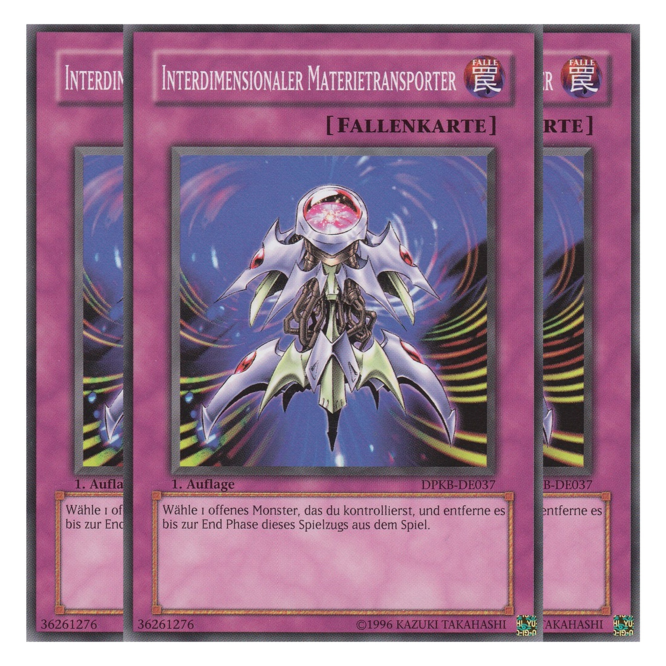 Interdimensionaler Materietransporter - DPKB-DE037 - Common - Deutsch - 1. Auflage - Duelist Pack: Kaiba - Playset (3 Kopien)