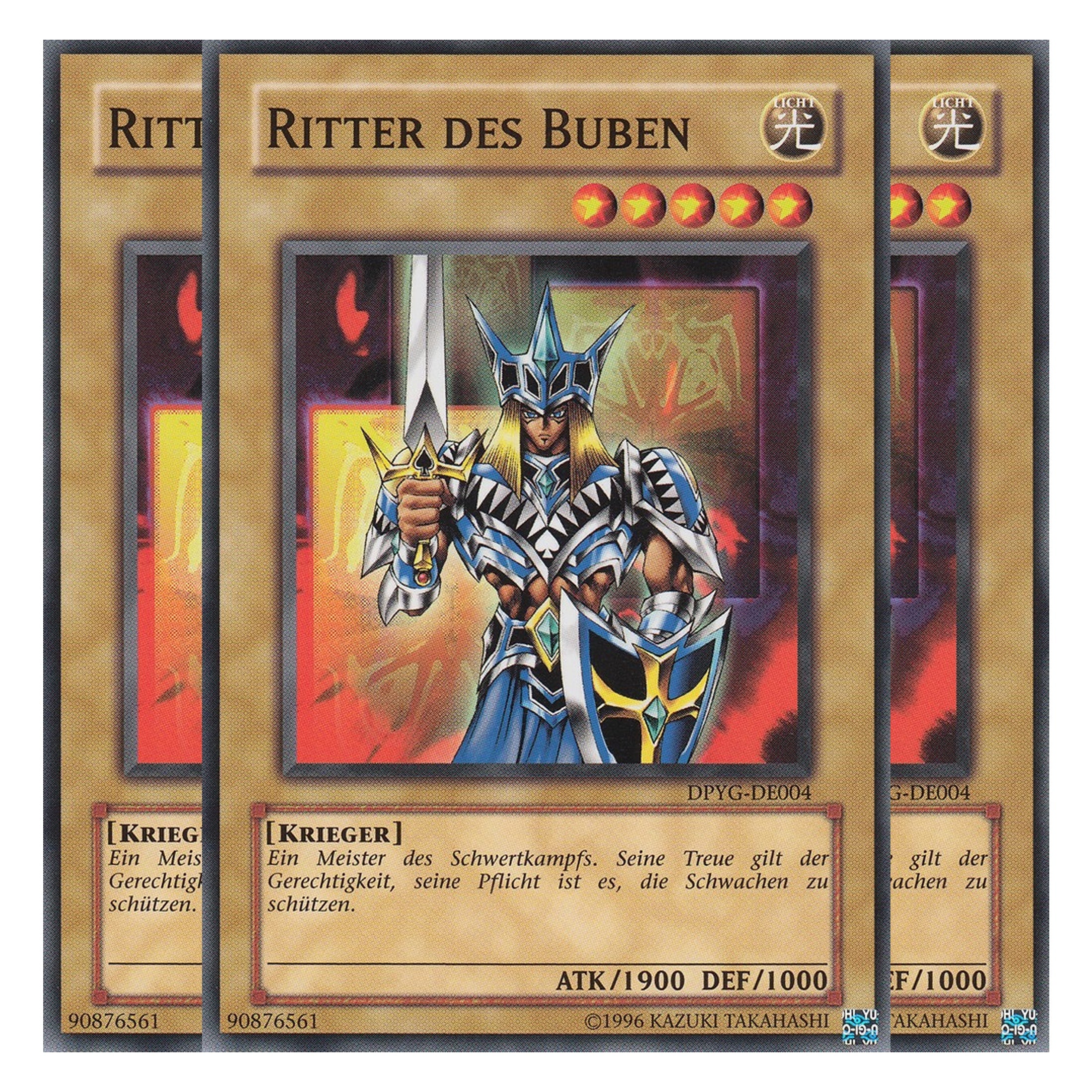 Ritter des Buben - DPYG-DE004 - Common - Deutsch - 1. Auflage - Duelist Pack: Yugi - Playset (3 Kopien)