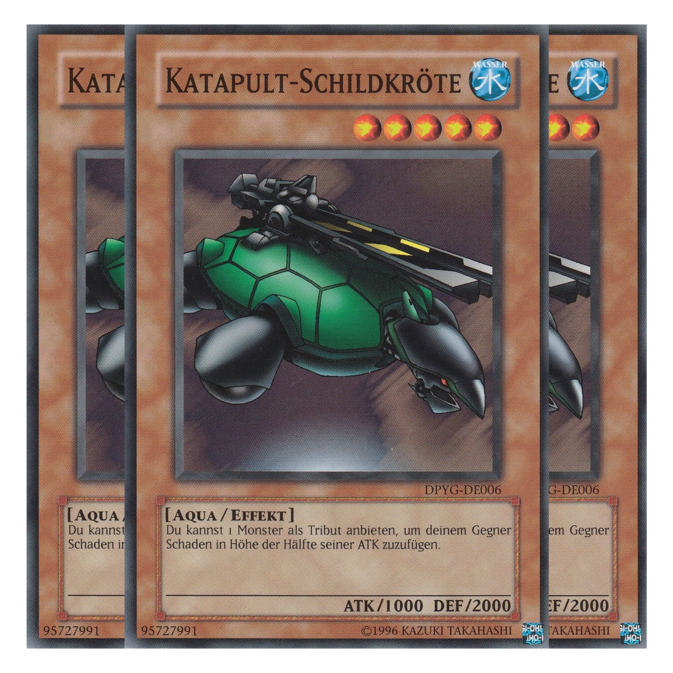 Katapult-Schildkröte - DPYG-DE006 - Common - Deutsch - 1. Auflage - Duelist Pack: Yugi - Playset (3 Kopien)