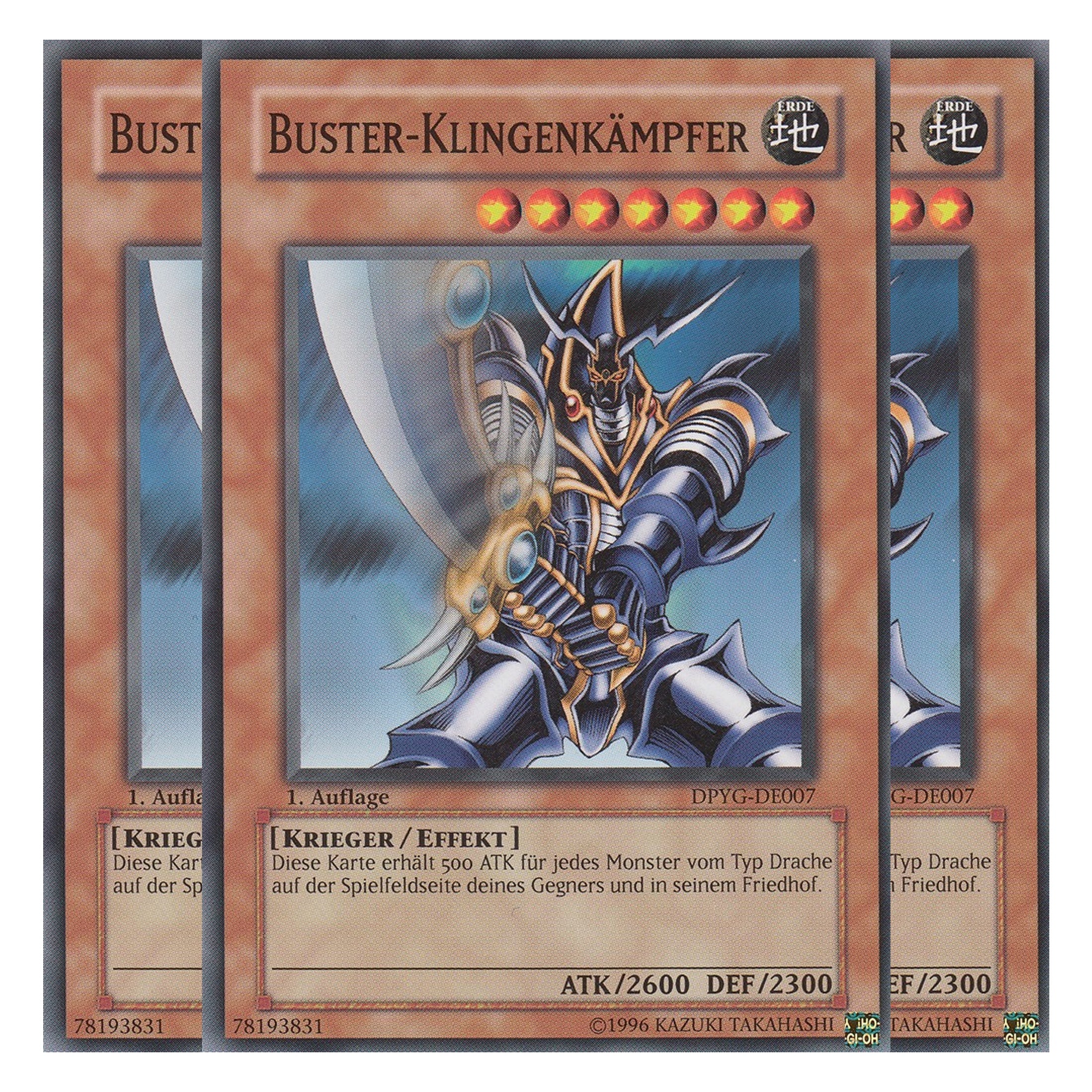 Buster-Klingenkämpfer - DPYG-DE007 - Common - Deutsch - 1. Auflage - Duelist Pack: Yugi - Playset (3 Kopien)