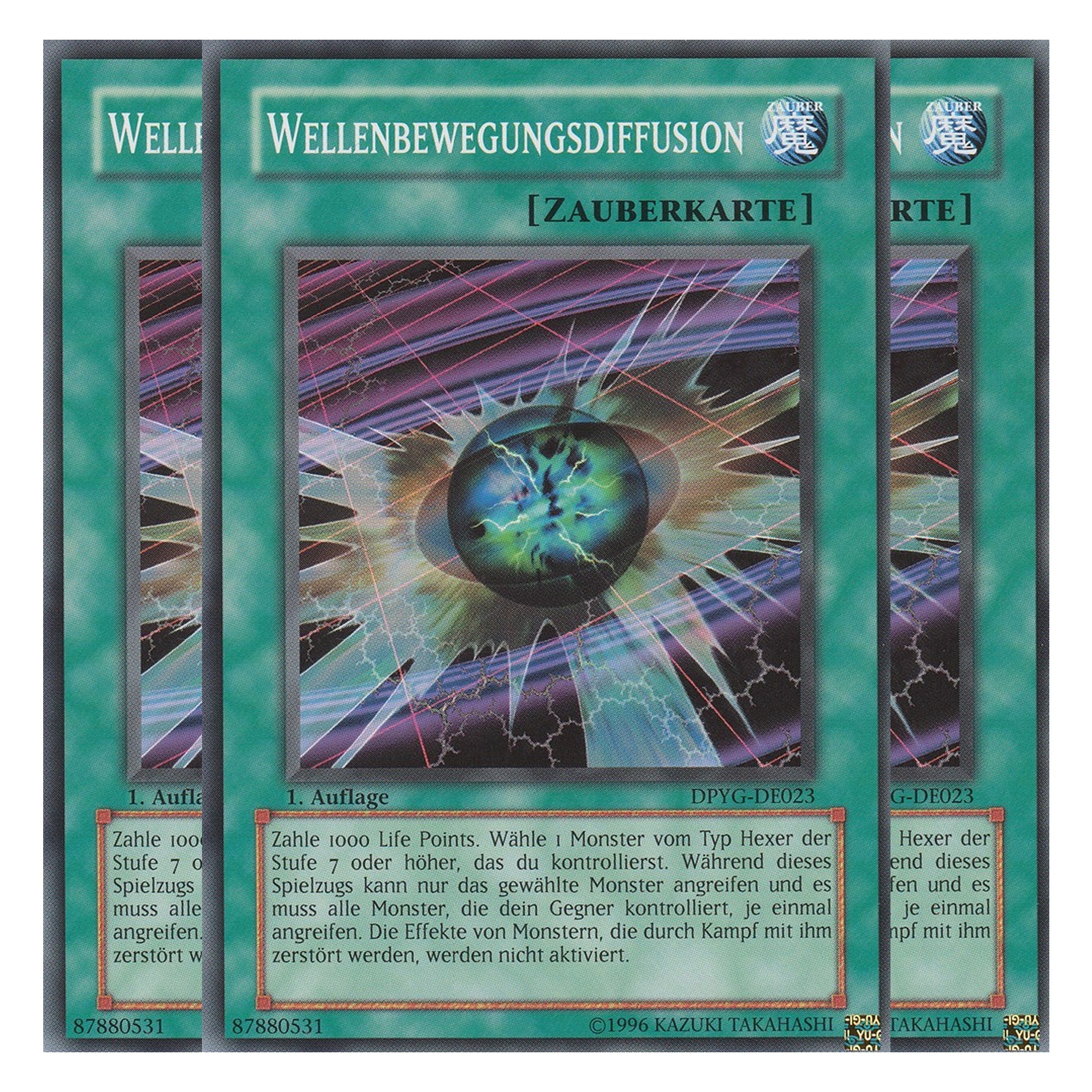Wellenbewegungsdiffusion - DPYG-DE023 - Common - Deutsch - 1. Auflage - Duelist Pack: Yugi - Playset (3 Kopien)
