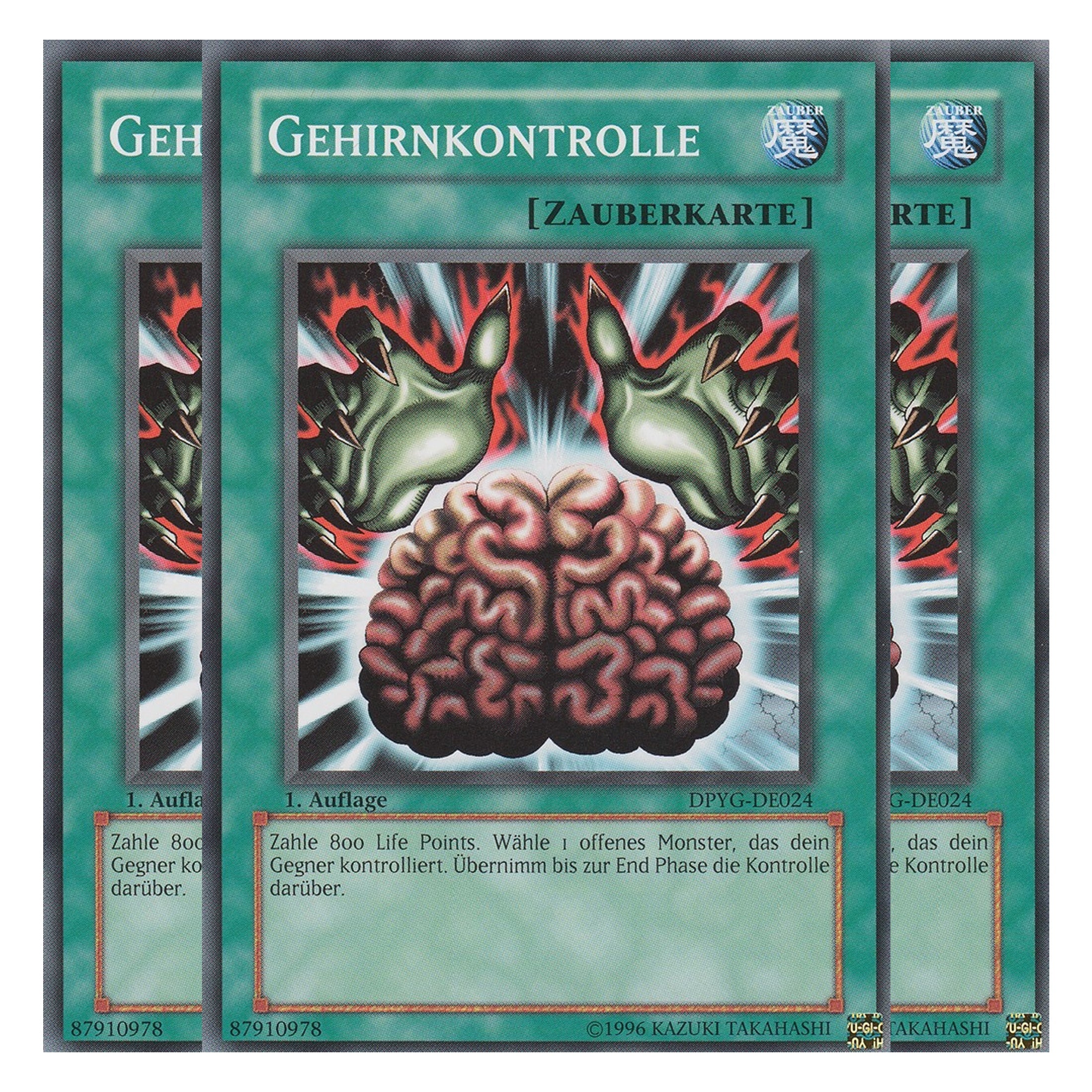 Gehirnkontrolle - DPYG-DE024 - Common - Deutsch - 1. Auflage - Duelist Pack: Yugi - Playset (3 Kopien)