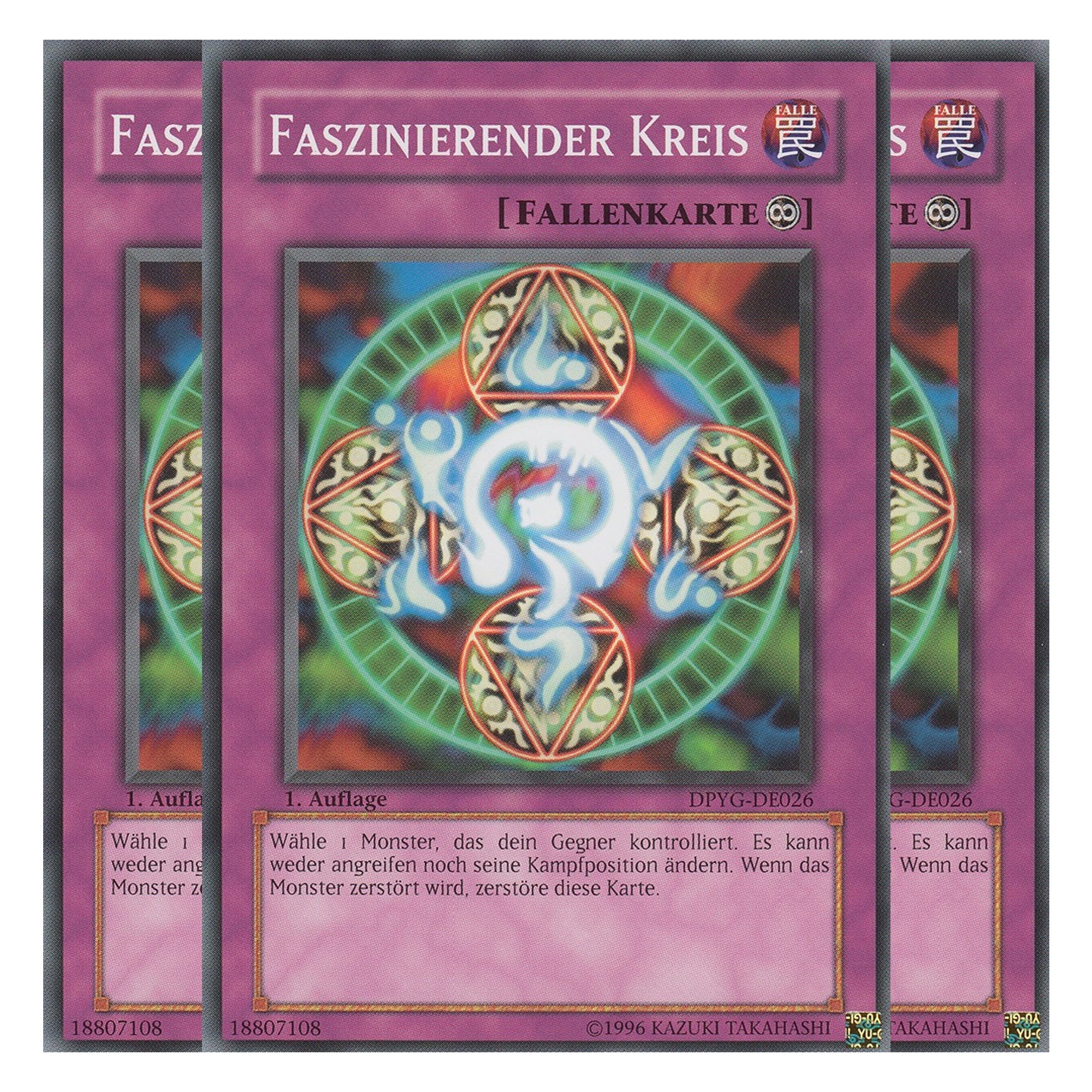 Faszinierender Kreis - DPYG-DE026 - Common - Deutsch - 1. Auflage - Duelist Pack: Yugi - Playset (3 Kopien)