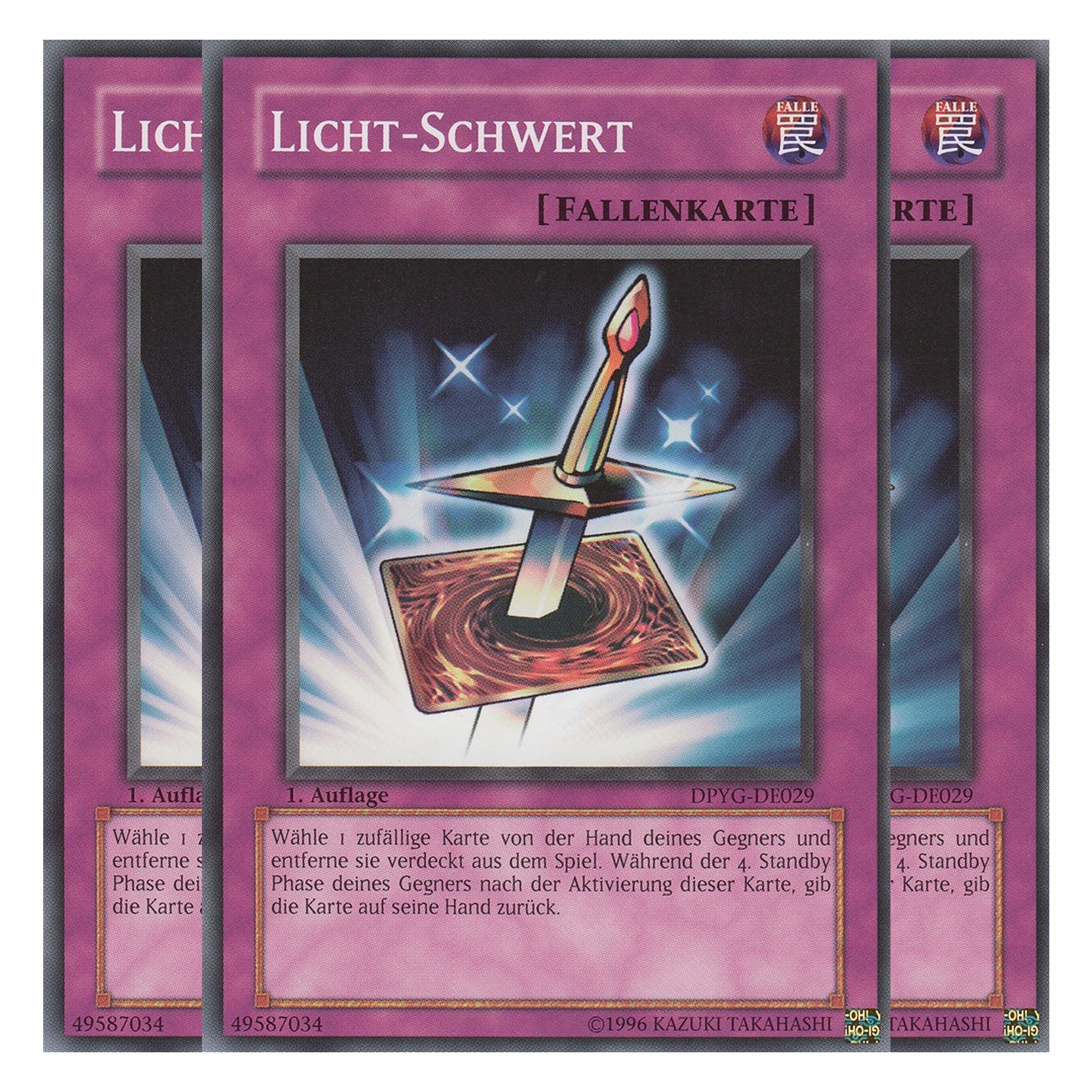 Licht-Schwert - DPYG-DE029 - Common - Deutsch - 1. Auflage - Duelist Pack: Yugi - Playset (3 Kopien)