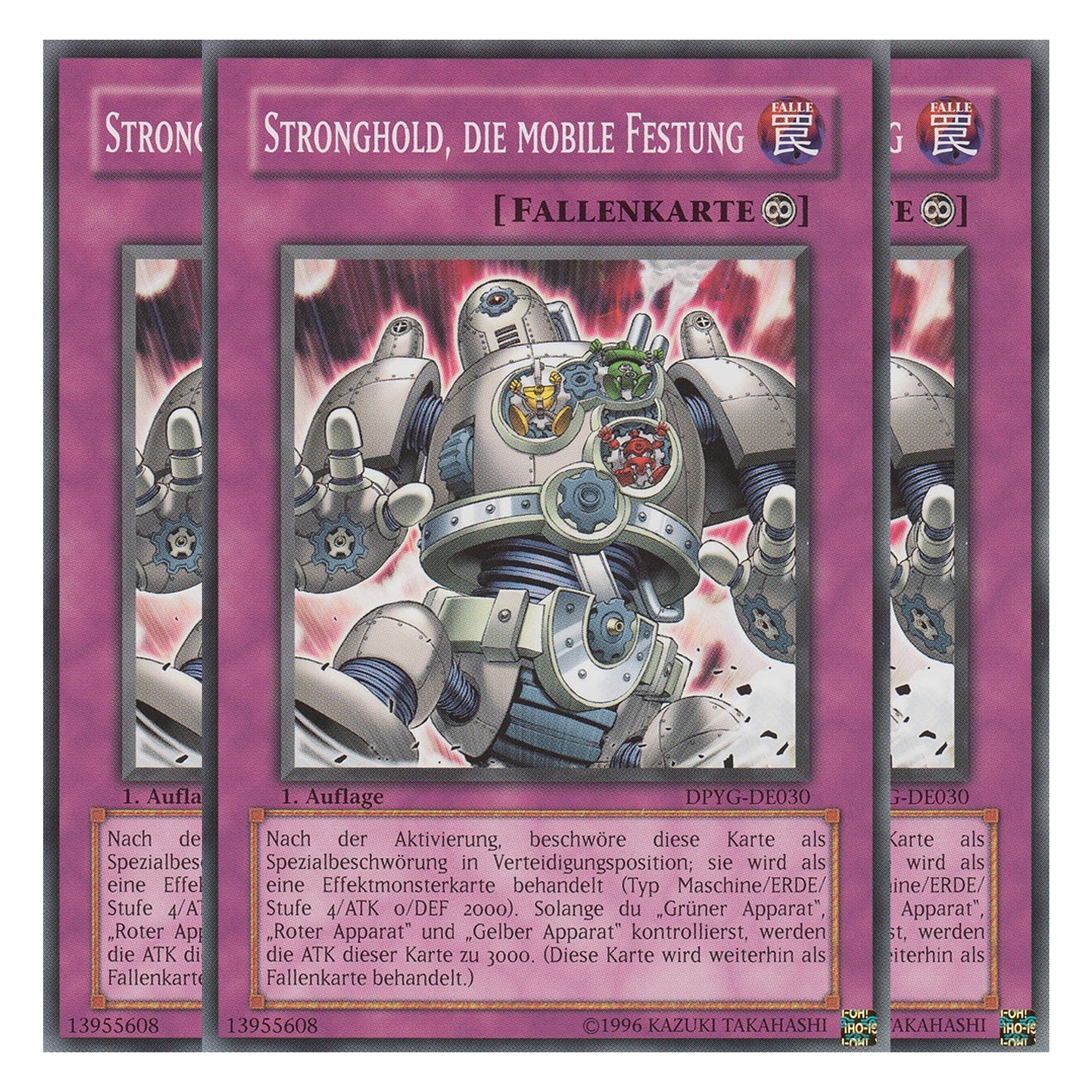 Stronghold, die mobile Festung - DPYG-DE030 - Common - Deutsch - 1. Auflage - Duelist Pack: Yugi - Playset (3 Kopien)
