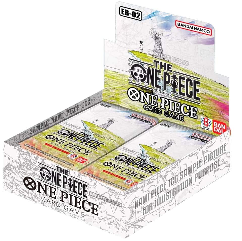 One Piece Card Game - Memorial Collection 2 - EB02 - Display (24 Booster Packs) - Englisch - Vorverkauf