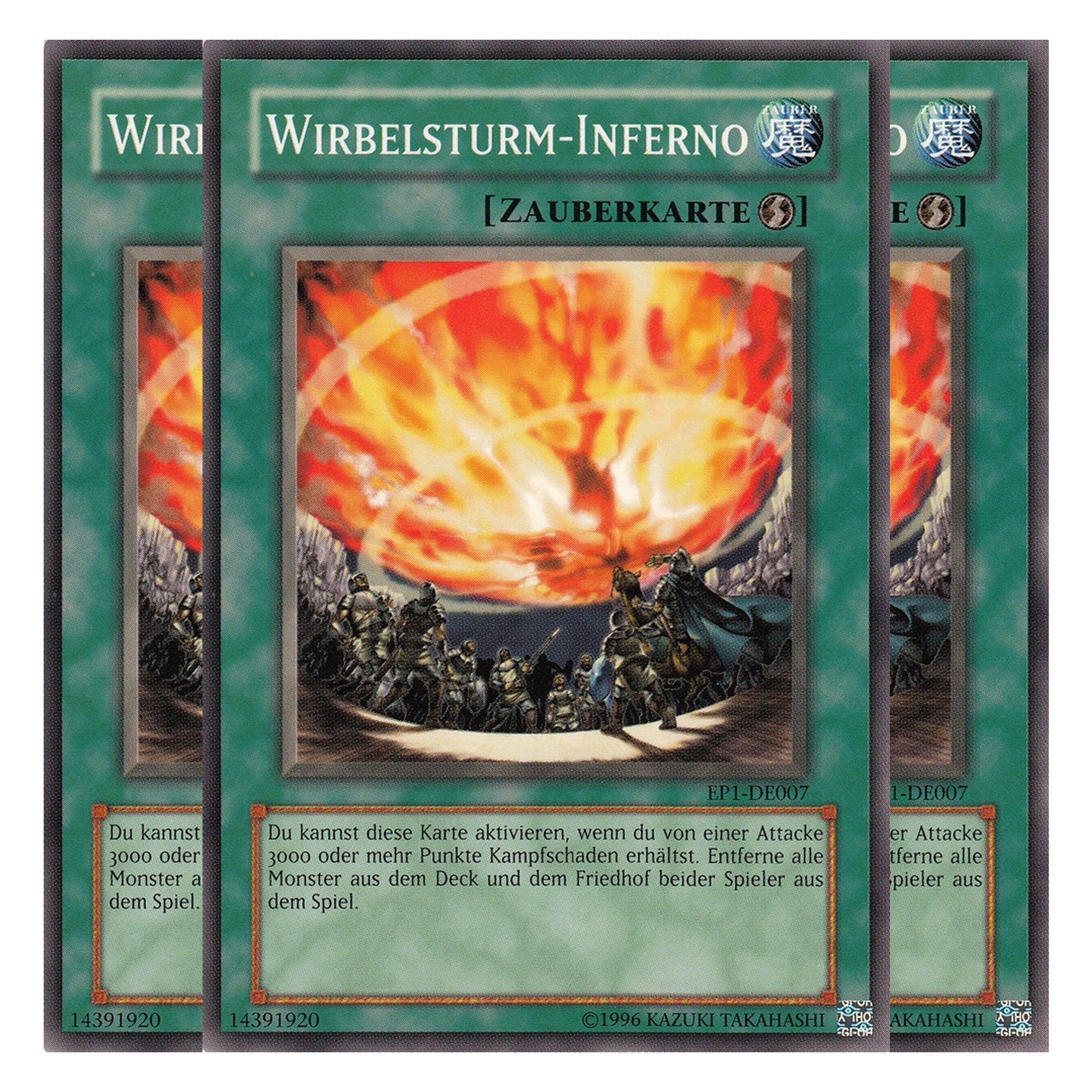 Wirbelsturm-Inferno - EP1-DE007 - Common - Deutsch - Limitierte Auflage - Exklusiv Pack 1 - Playset (3 Kopien)