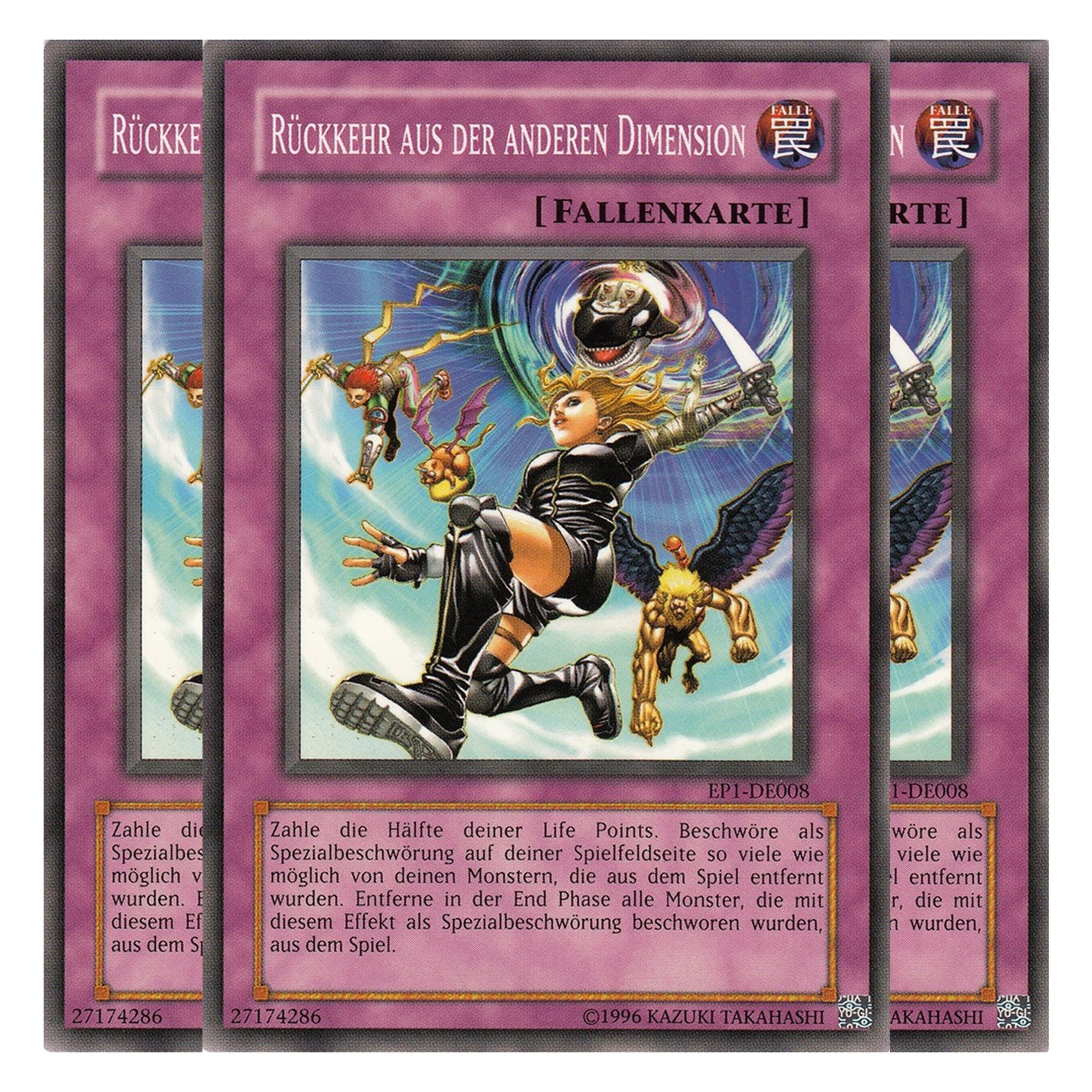 Rückkehr aus der anderen Dimension - EP1-DE008 - Common - Deutsch - Limitierte Auflage - Exklusiv Pack 1 - Playset (3 Kopien)
