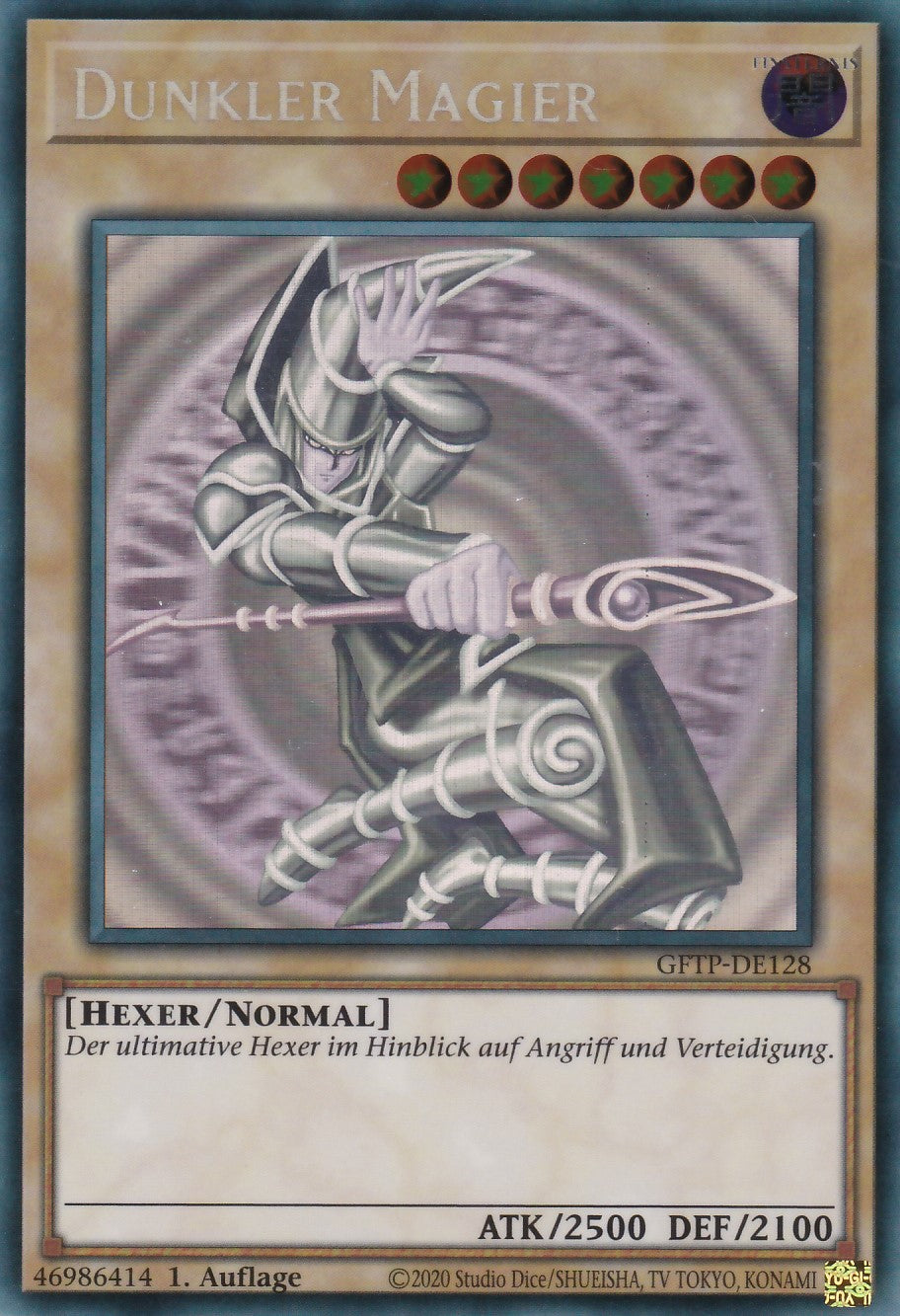 Dunkler Magier - GFTP-DE128 - Ghost Rare - Deutsch - 1. Auflage - Ghosts From the Past