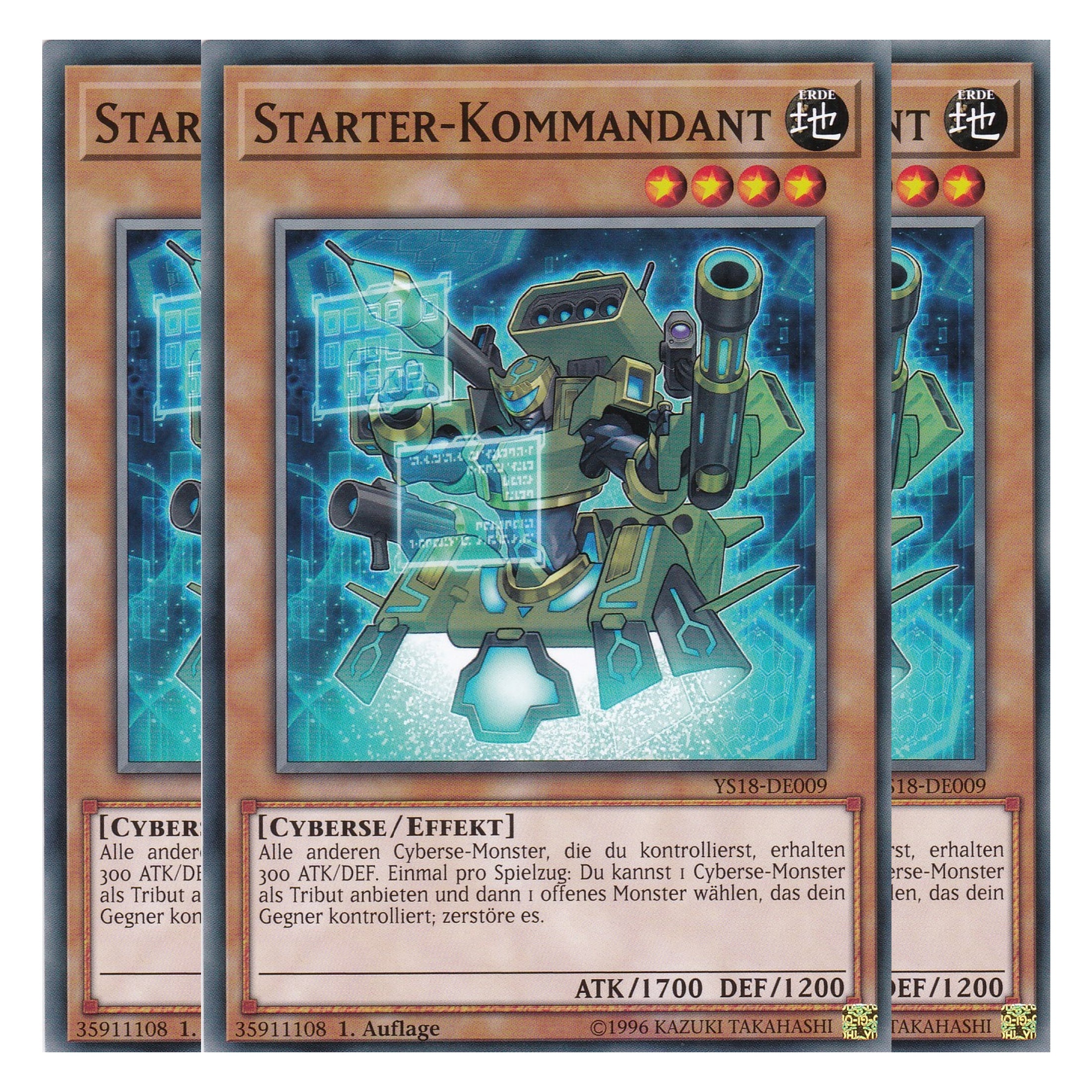 Starter-Kommandant - YS18-DE009 - Common - Deutsch - 1. Auflage - Starter Deck: Codebreaker - Playset (3 Kopien)