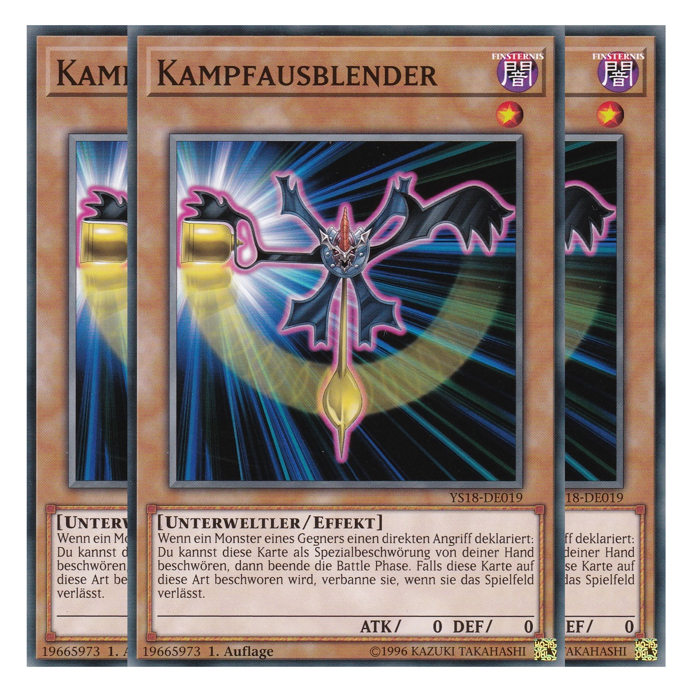 Kampfausblender - YS18-DE019 - Common - Deutsch - 1. Auflage - Starter Deck: Codebreaker - Playset (3 Kopien)