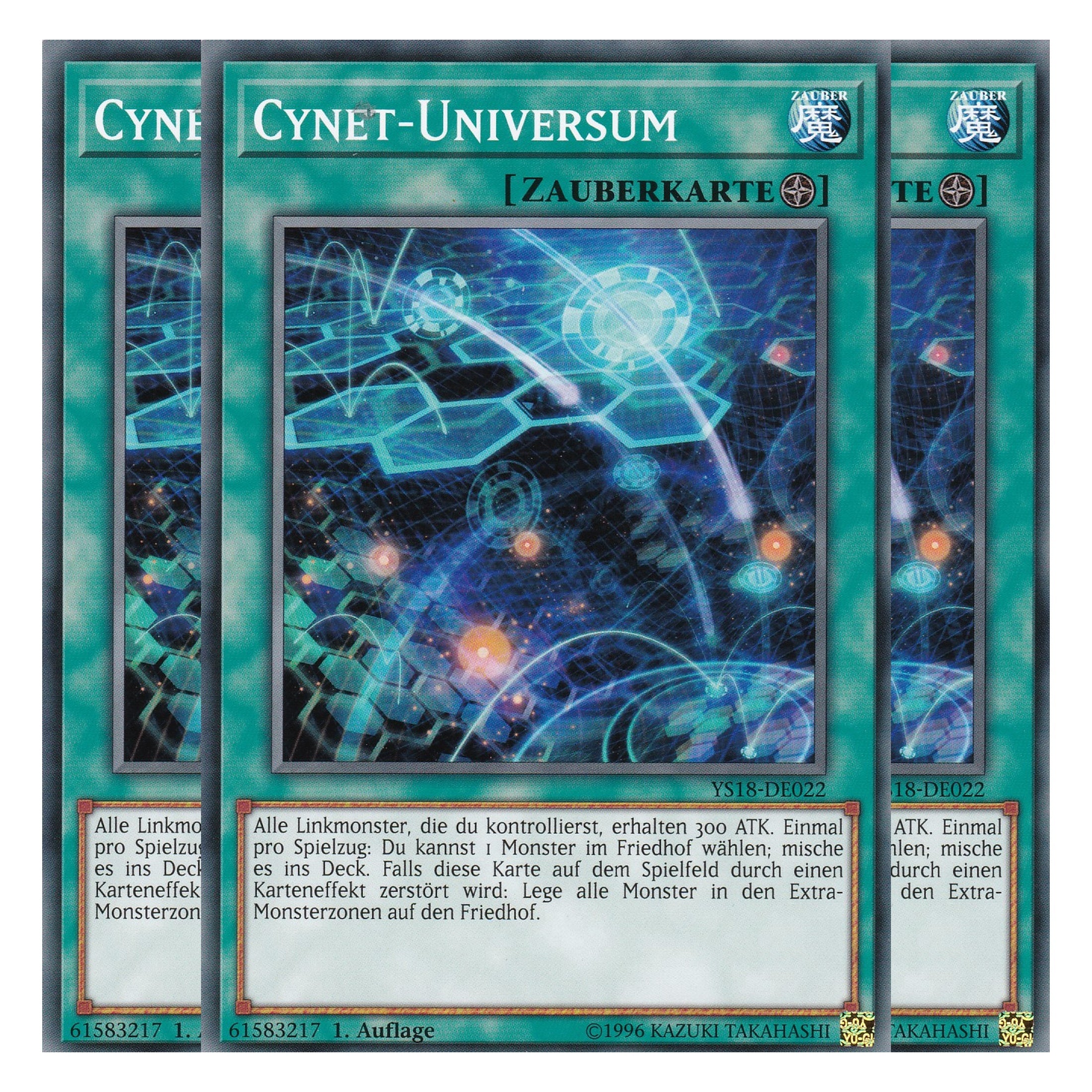 Cynet-Universum - YS18-DE022 - Common - Deutsch - 1. Auflage - Starter Deck: Codebreaker - Playset (3 Kopien)