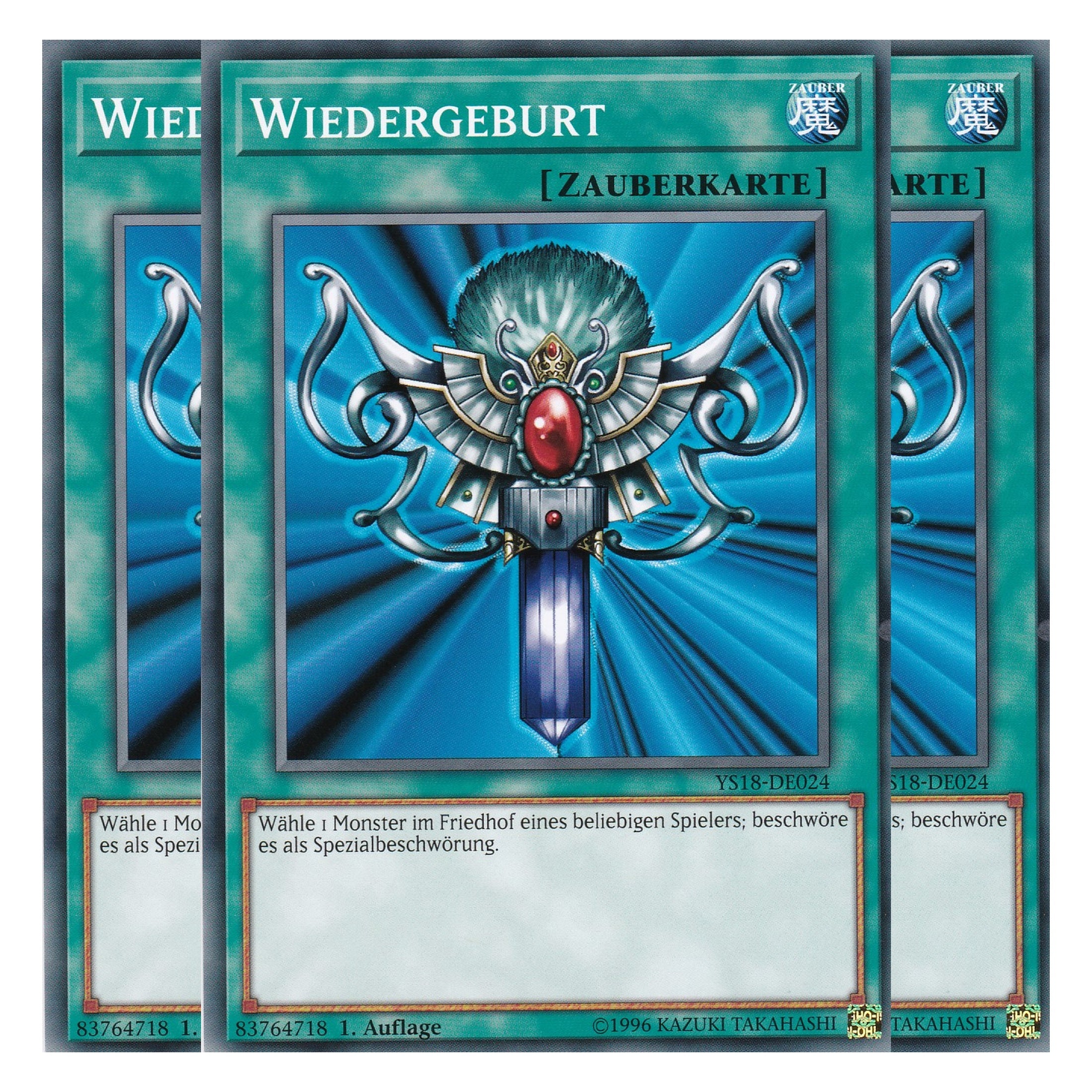 Wiedergeburt - YS18-DE024 - Common - Deutsch - 1. Auflage - Starter Deck: Codebreaker - Playset (3 Kopien)
