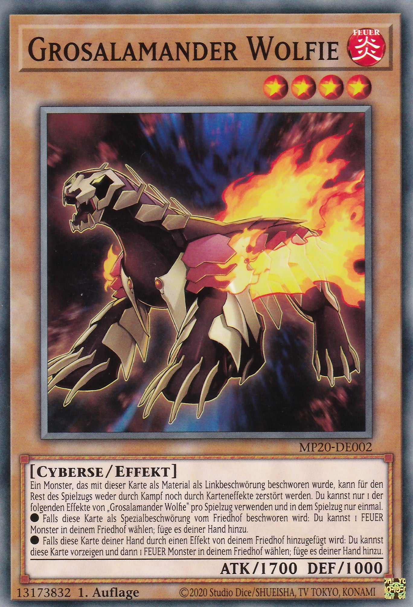 Grosalamander Wolfie - MP20-DE002 - Common - Deutsch - 1. Auflage - 2021 Tin of Lost Memories Mega Pack