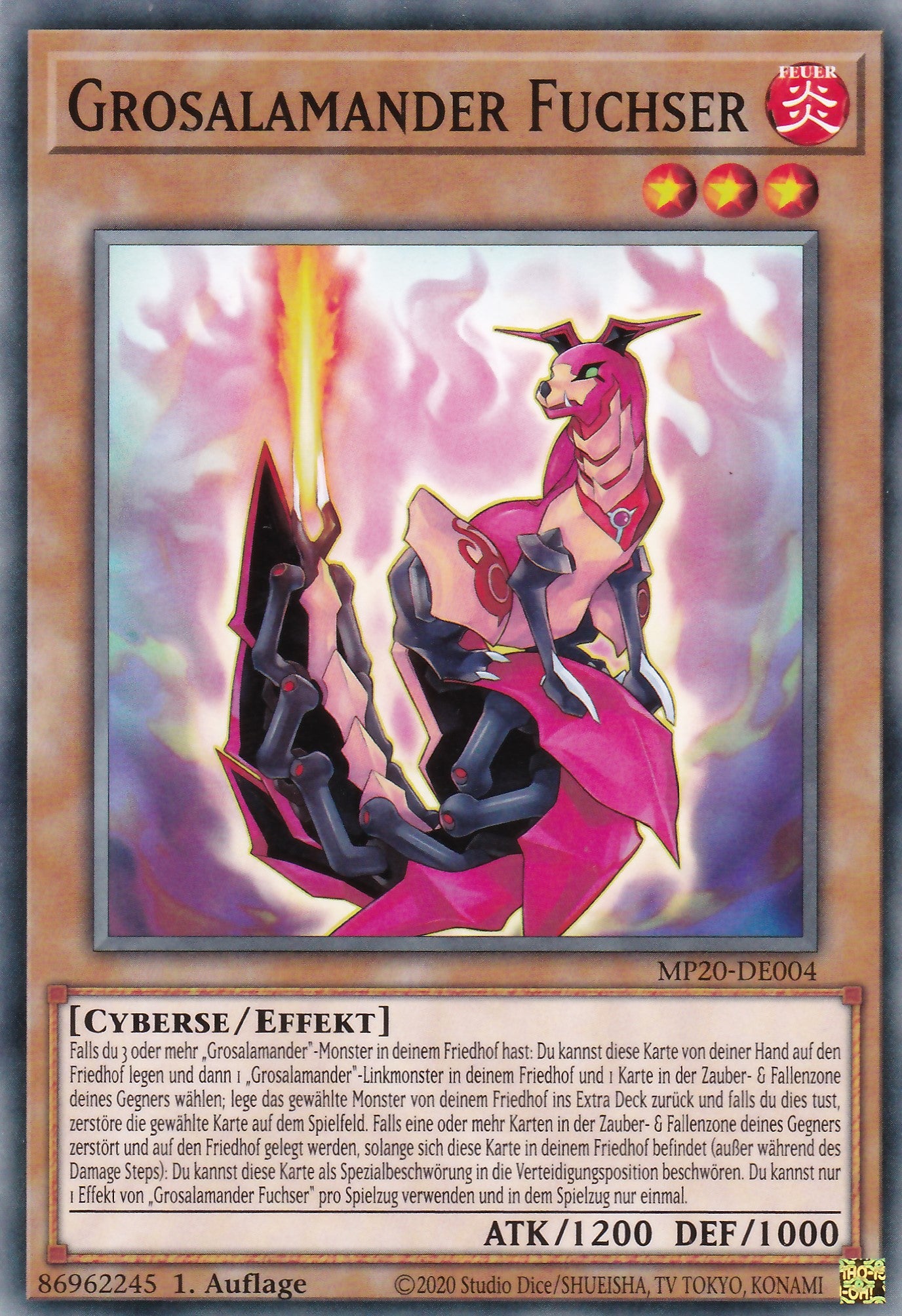 Grosalamander Fuchser - MP20-DE004 - Common - Deutsch - 1. Auflage - 2023 Tin of Lost Memories Mega Pack