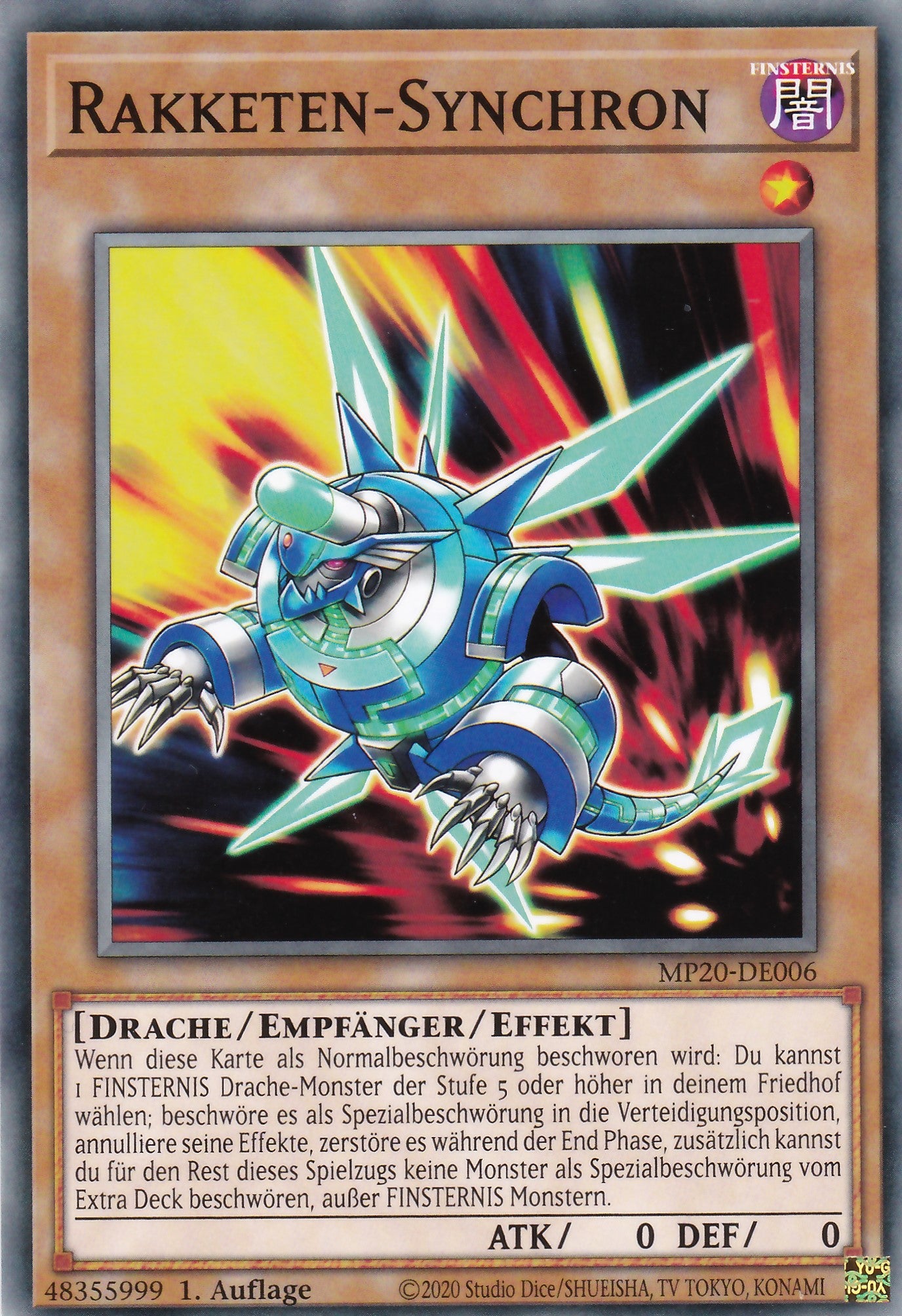 Rakketen-Synchron - MP20-DE006 - Common - Deutsch - 1. Auflage - 2025 Tin of Lost Memories Mega Pack