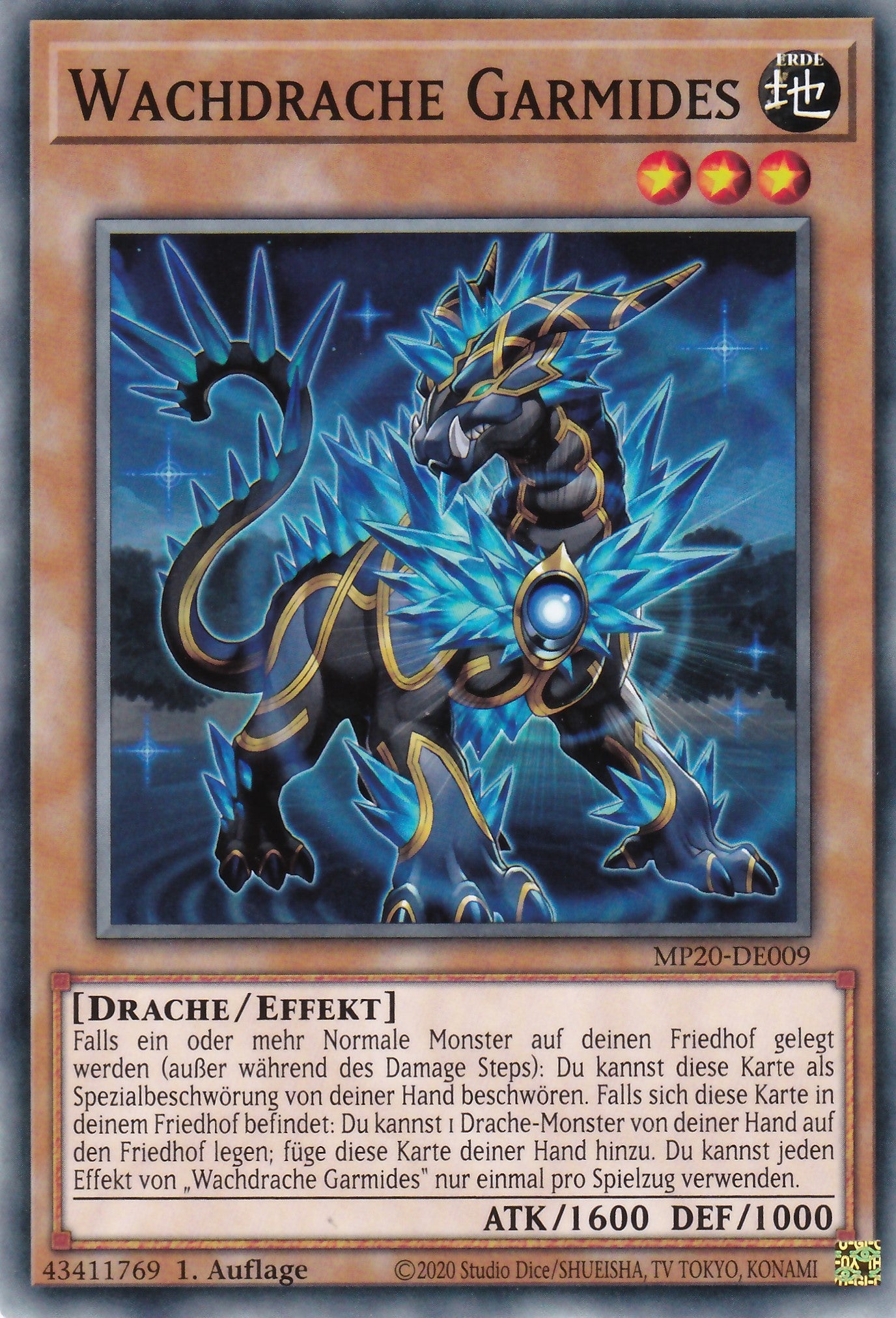 Wachdrache Garmides - MP20-DE009 - Common - Deutsch - 1. Auflage - 2028 Tin of Lost Memories Mega Pack