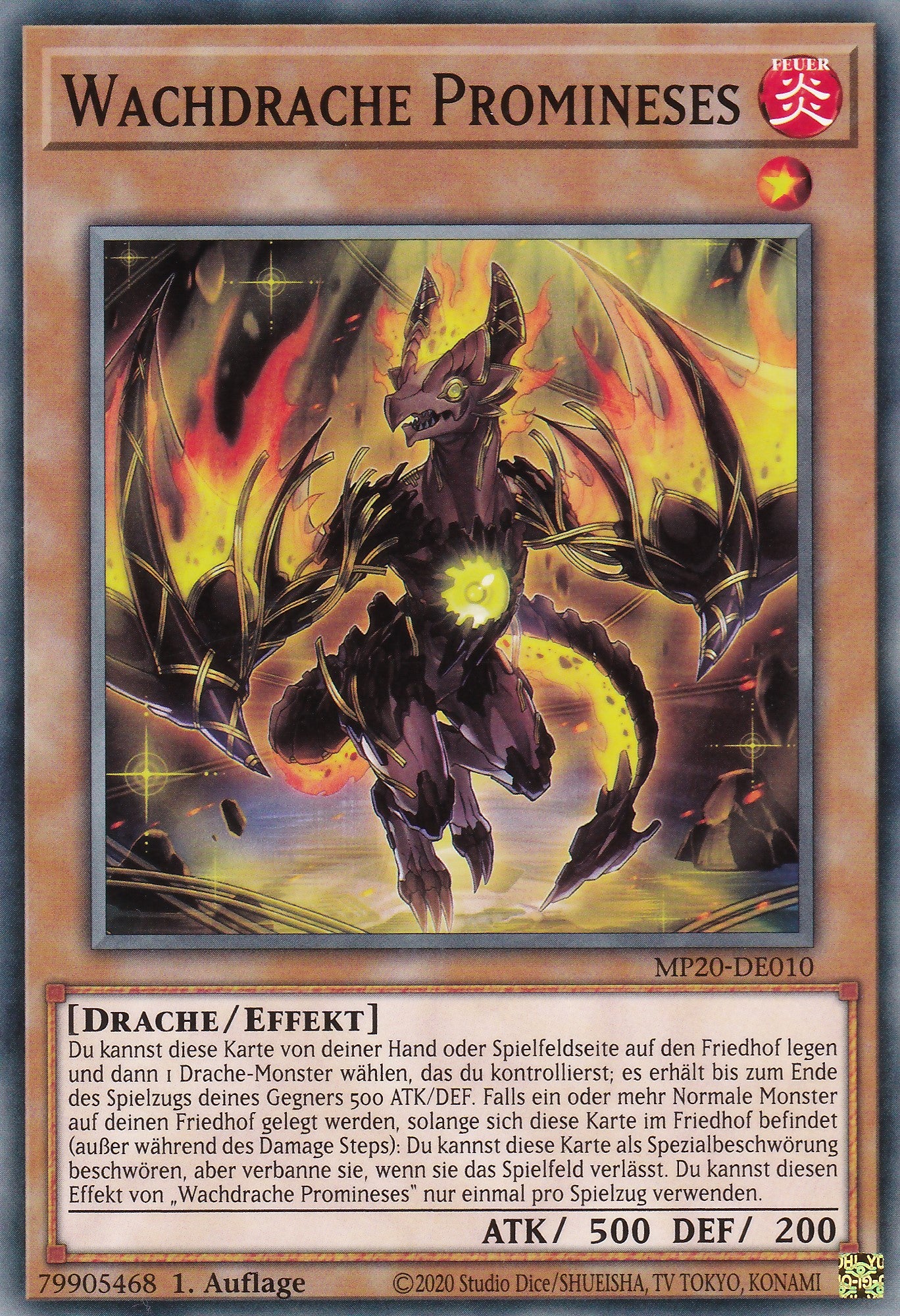 Wachdrache Promineses - MP20-DE010 - Common - Deutsch - 1. Auflage - 2029 Tin of Lost Memories Mega Pack