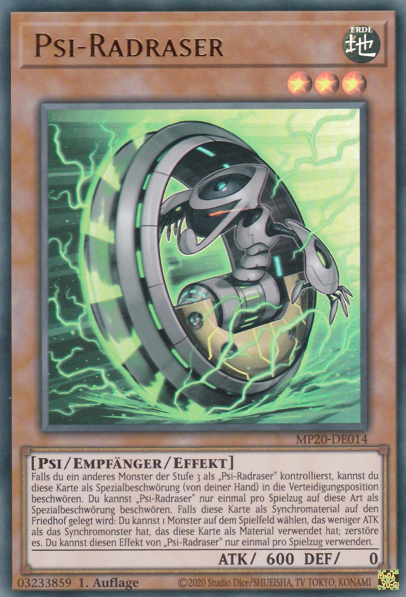 Psi-Radraser - MP20-DE014 - Ultra Rare - Deutsch - 1. Auflage - 2033 Tin of Lost Memories Mega Pack