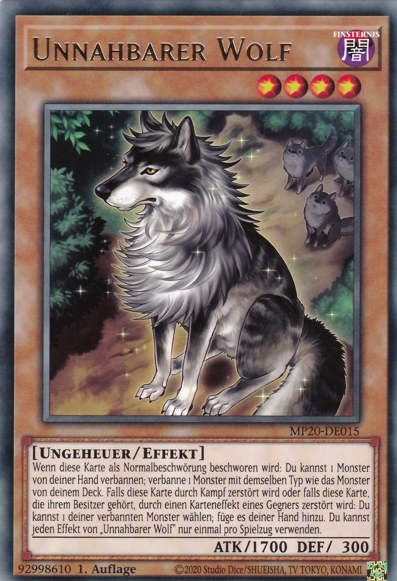 Yugioh Karte Losgekettete Seele Der Angst - Super Rare Deutsch 2020
