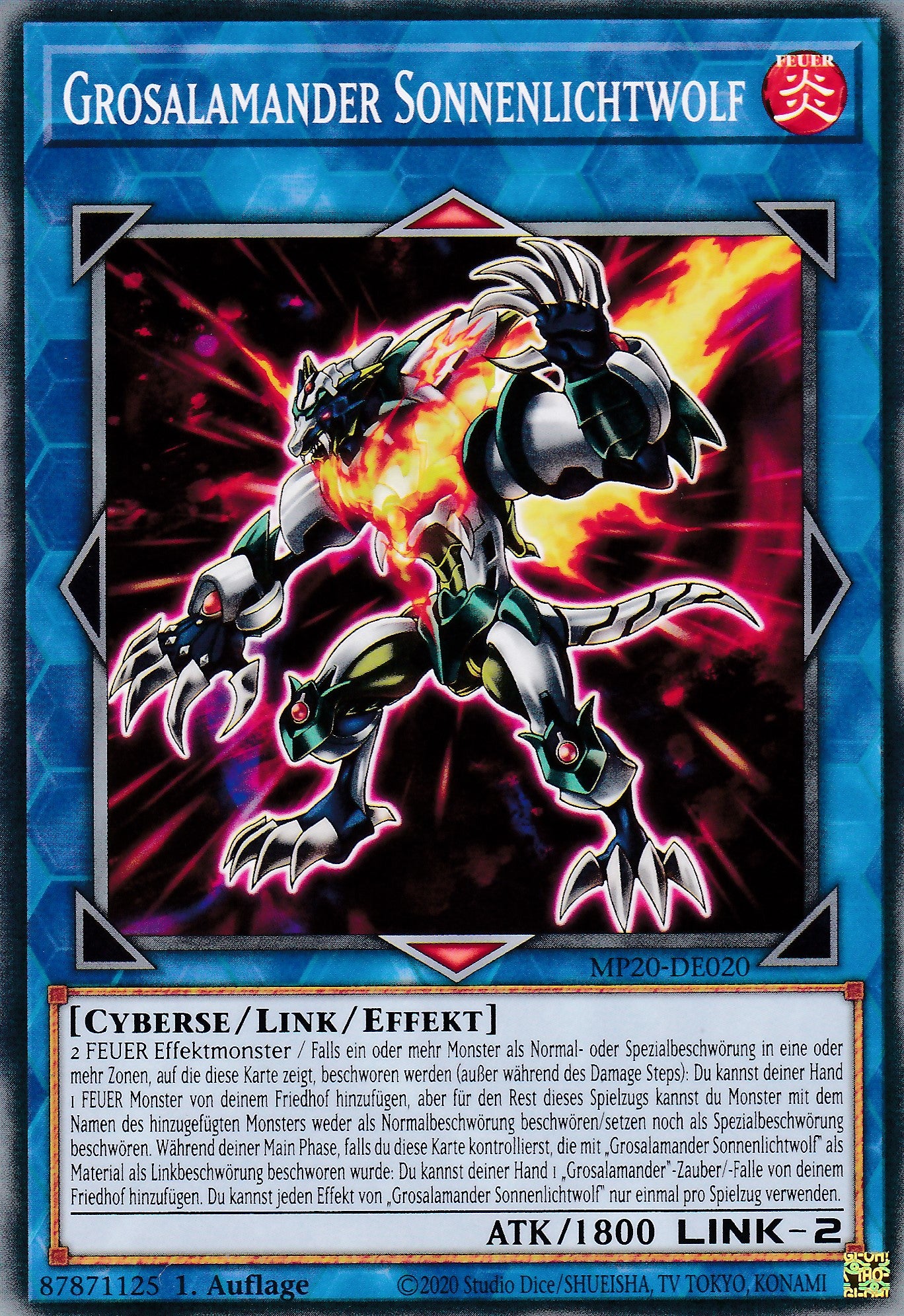 Grosalamander Sonnenlichtwolf - MP20-DE020 - Common - Deutsch - 1. Auflage - 2039 Tin of Lost Memories Mega Pack