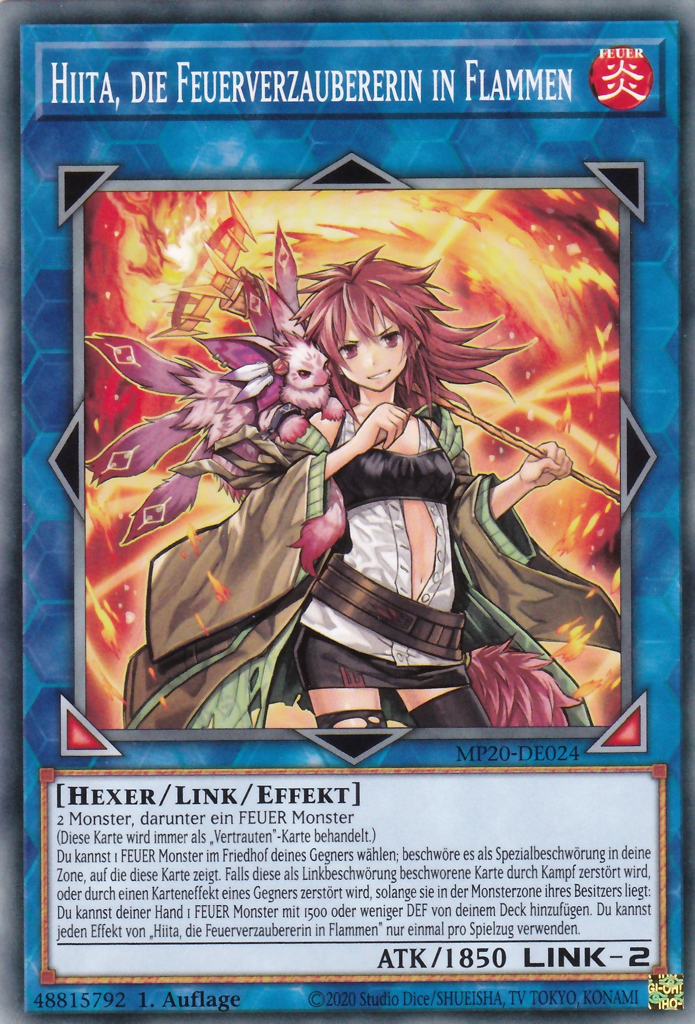 Hiita, die Feuerverzaubererin in Flammen - MP20-DE024 - Common - Deutsch - 1. Auflage - 2043 Tin of Lost Memories Mega Pack