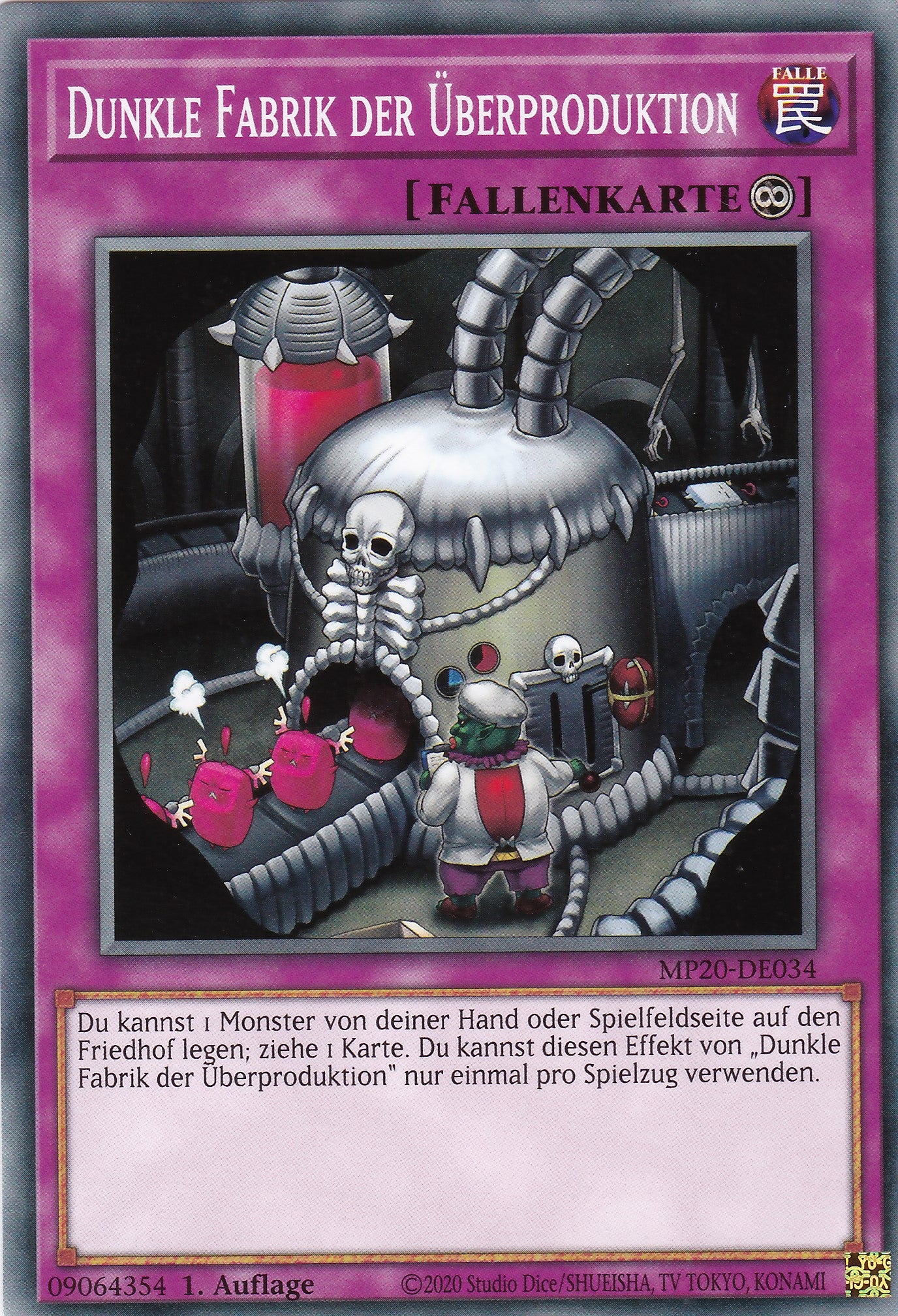 Dunkle Fabrik der Überproduktion - MP20-DE034 - Common - Deutsch - 1. Auflage - 2053 Tin of Lost Memories Mega Pack