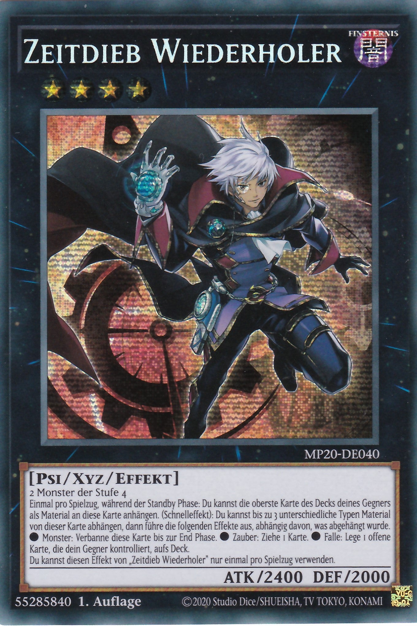 Zeitdieb Wiederholer - MP20-DE040 - Prismatic Secret Rare - Deutsch - 1. Auflage - 2059 Tin of Lost Memories Mega Pack