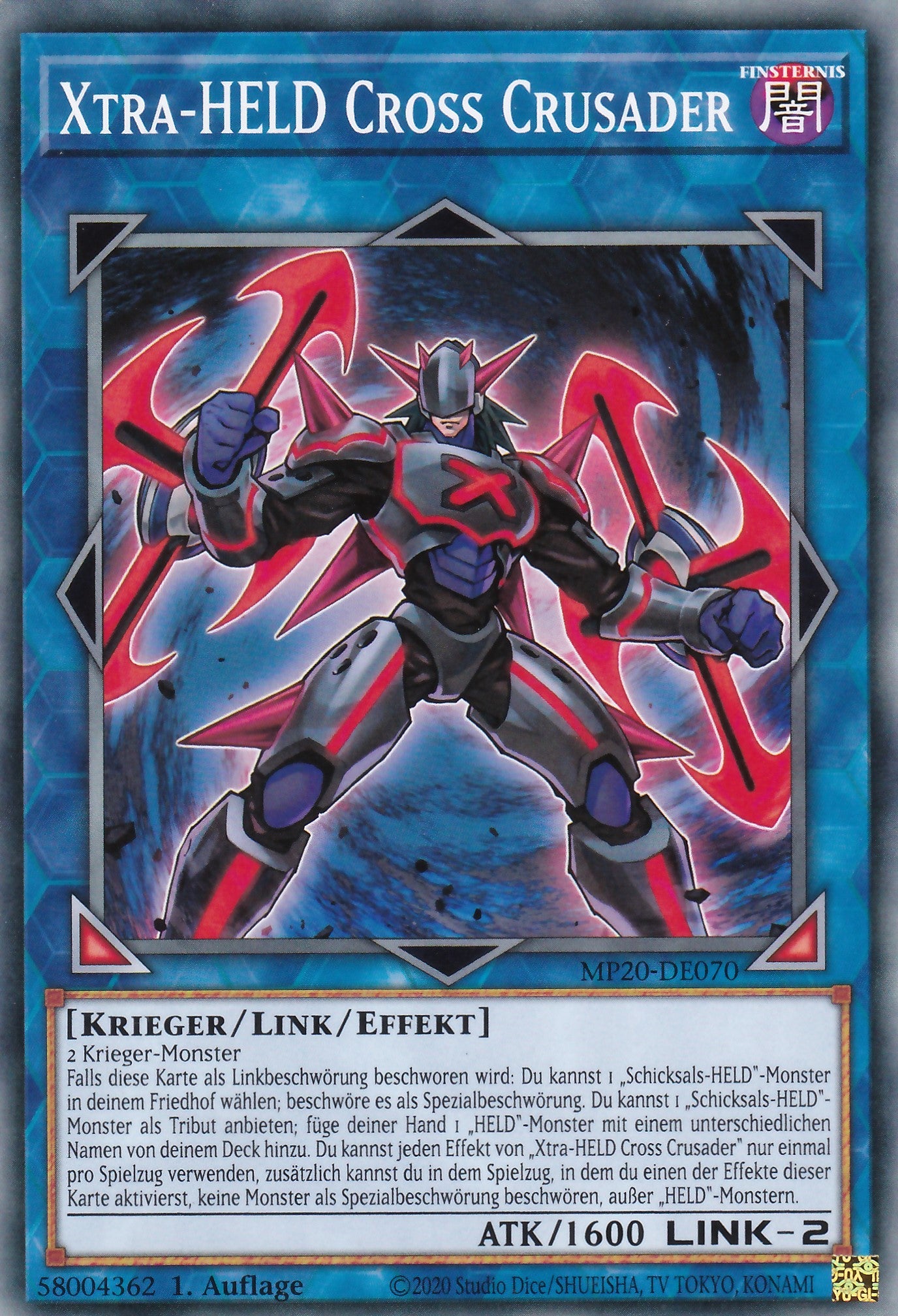 Xtra-HELD Cross Crusader - MP20-DE070 - Common - Deutsch - 1. Auflage - 2089 Tin of Lost Memories Mega Pack