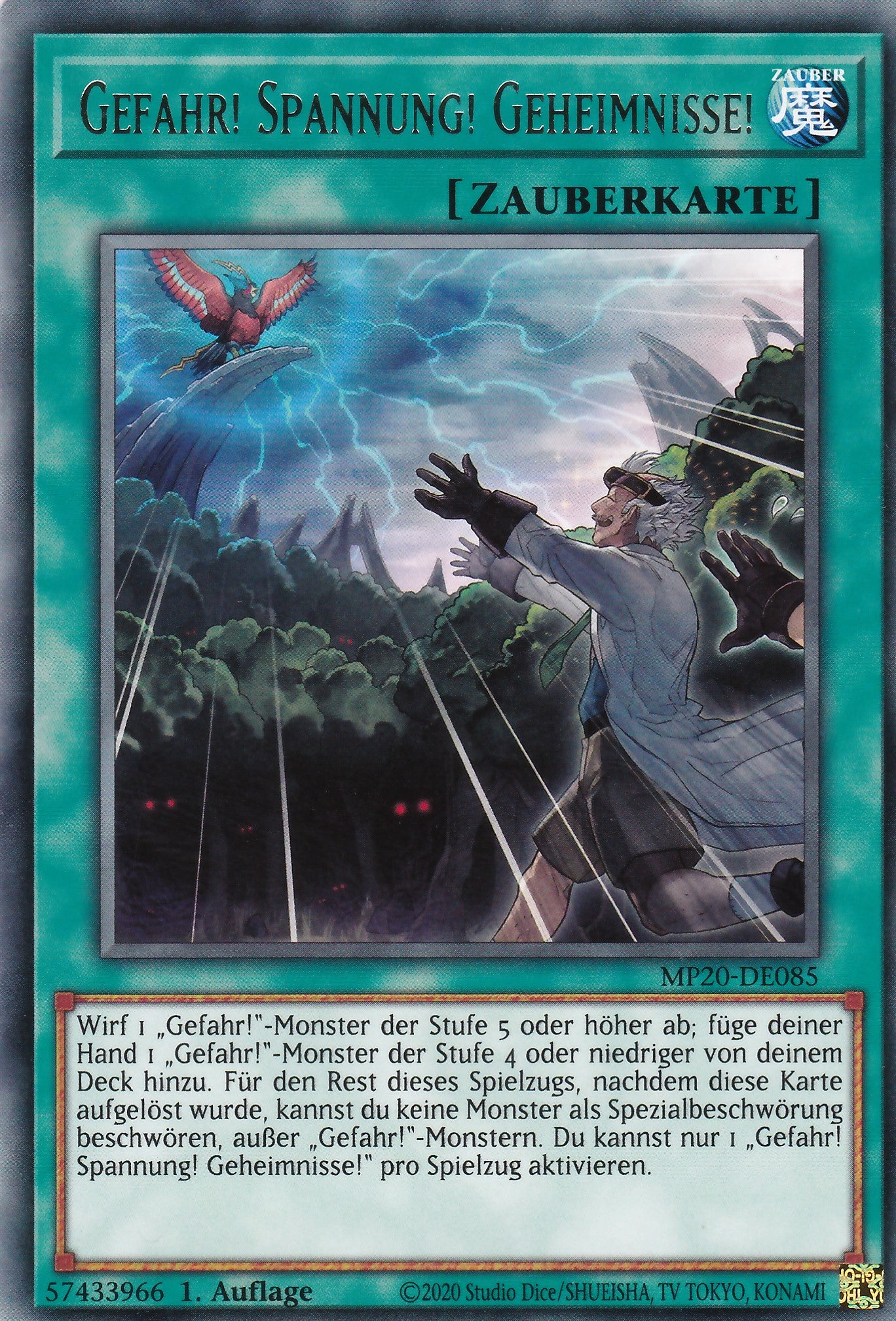 Gefahr! Spannung! Geheimnisse! - MP20-DE085 - Rare - Deutsch - 1. Auflage - 2104 Tin of Lost Memories Mega Pack