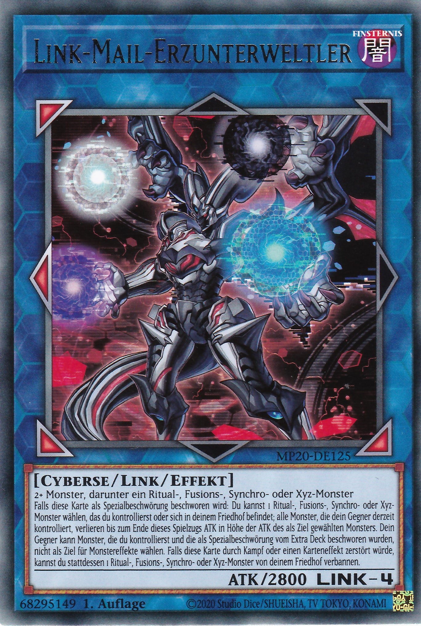 Link-Mail-Erzunterweltler - MP20-DE125 - Rare - Deutsch - 1. Auflage - 2144 Tin of Lost Memories Mega Pack