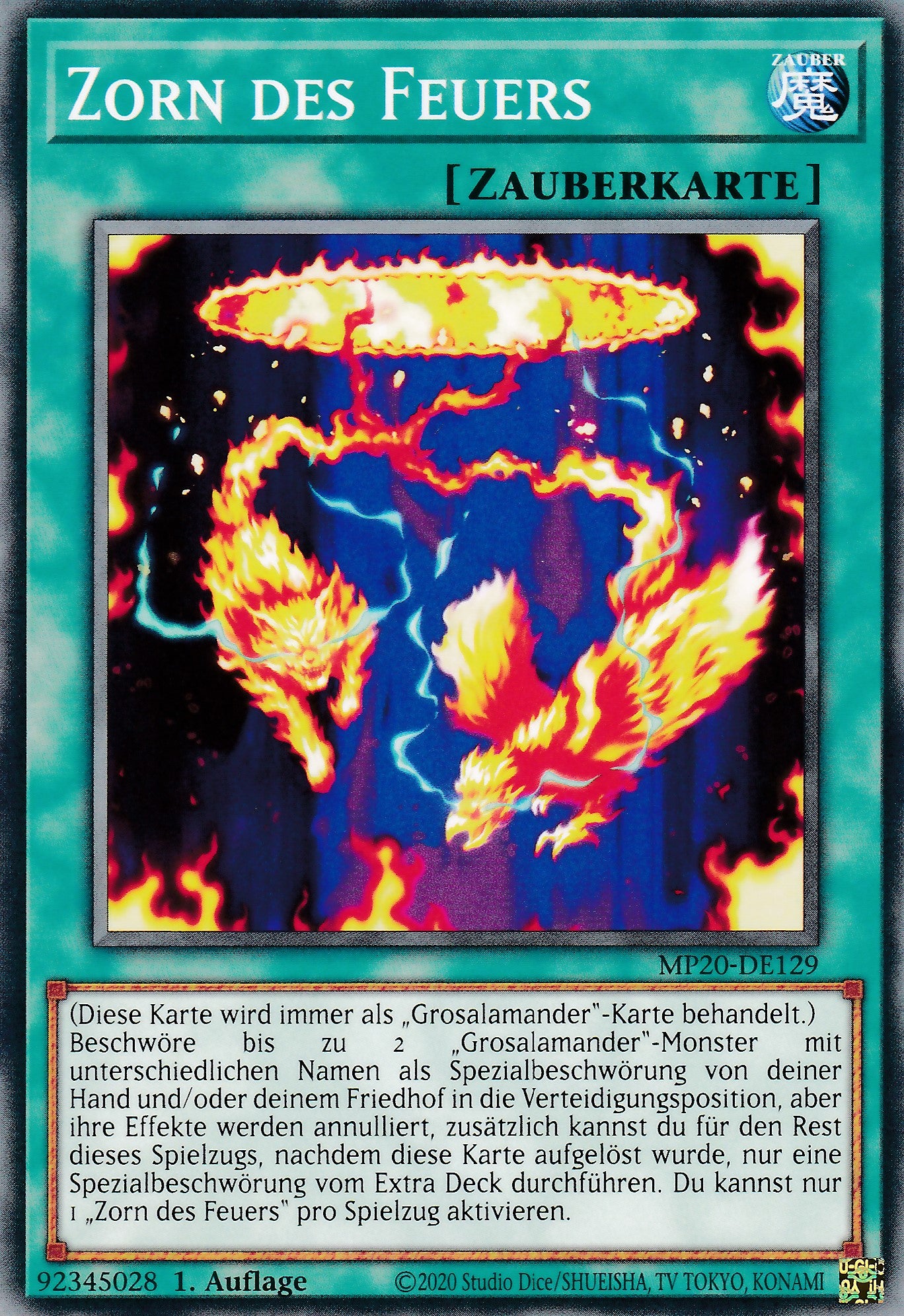 Zorn des Feuers - MP20-DE129 - Common - Deutsch - 1. Auflage - 2148 Tin of Lost Memories Mega Pack