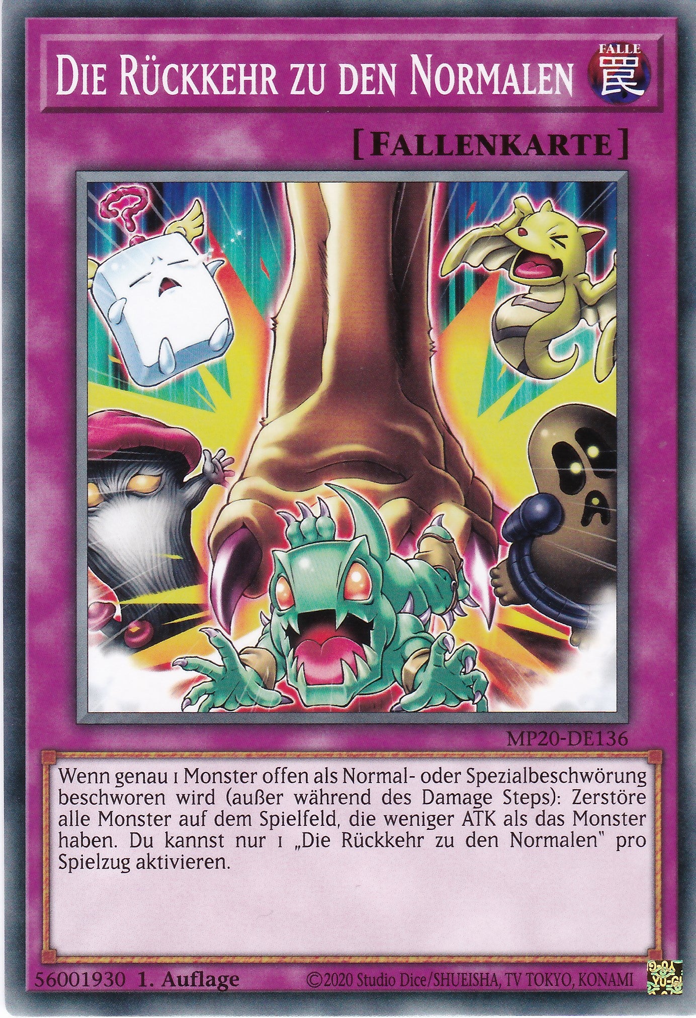 Die Rückkehr zu den Normalen - MP20-DE136 - Common - Deutsch - 1. Auflage - 2155 Tin of Lost Memories Mega Pack