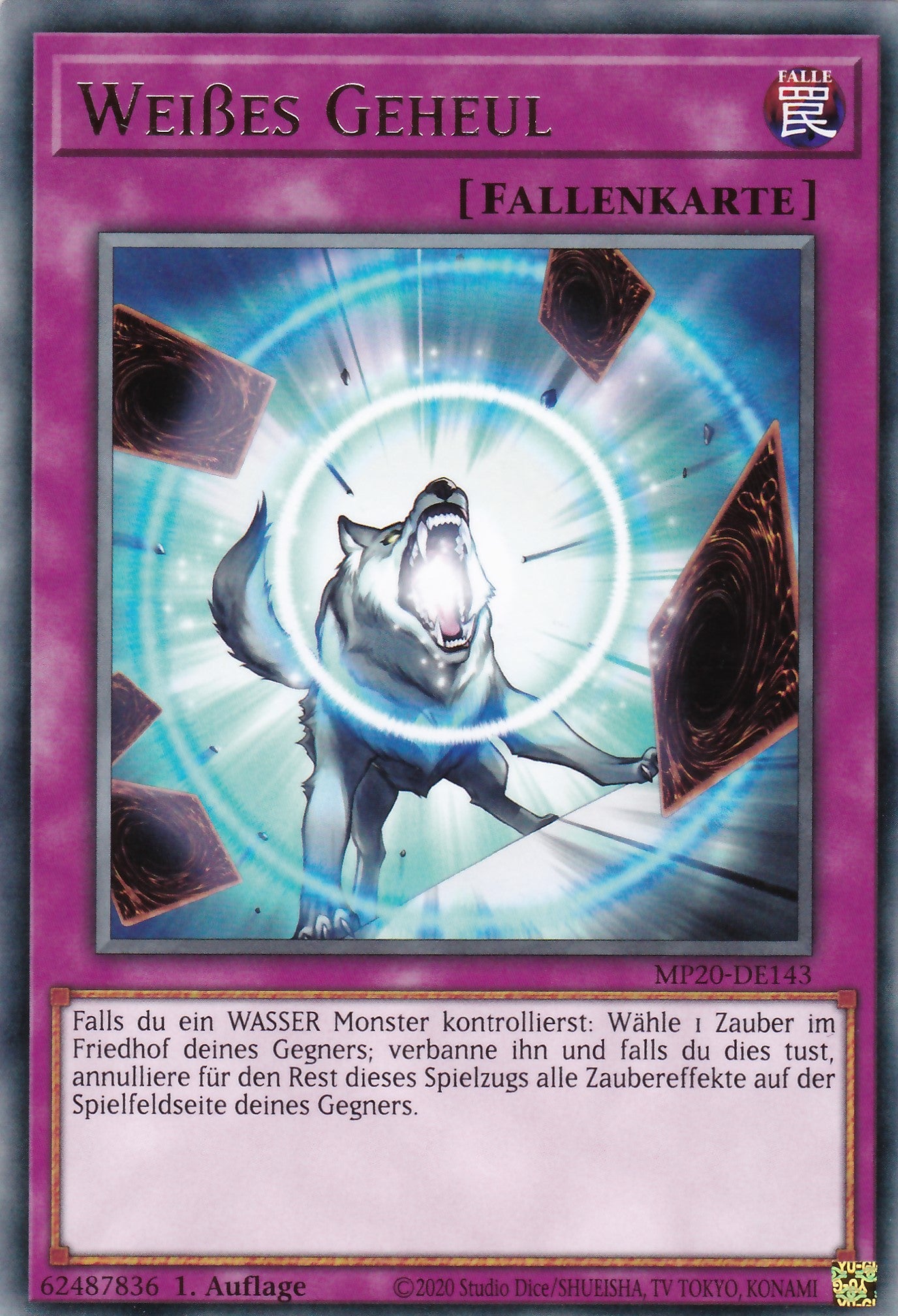 Weißes Geheul - MP20-DE143 - Rare - Deutsch - 1. Auflage - 2162 Tin of Lost Memories Mega Pack